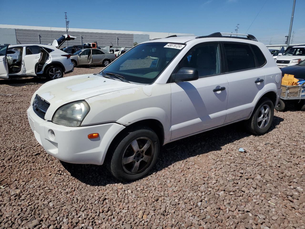 HYUNDAI TUCSON 2007 km8jm12b47u562737