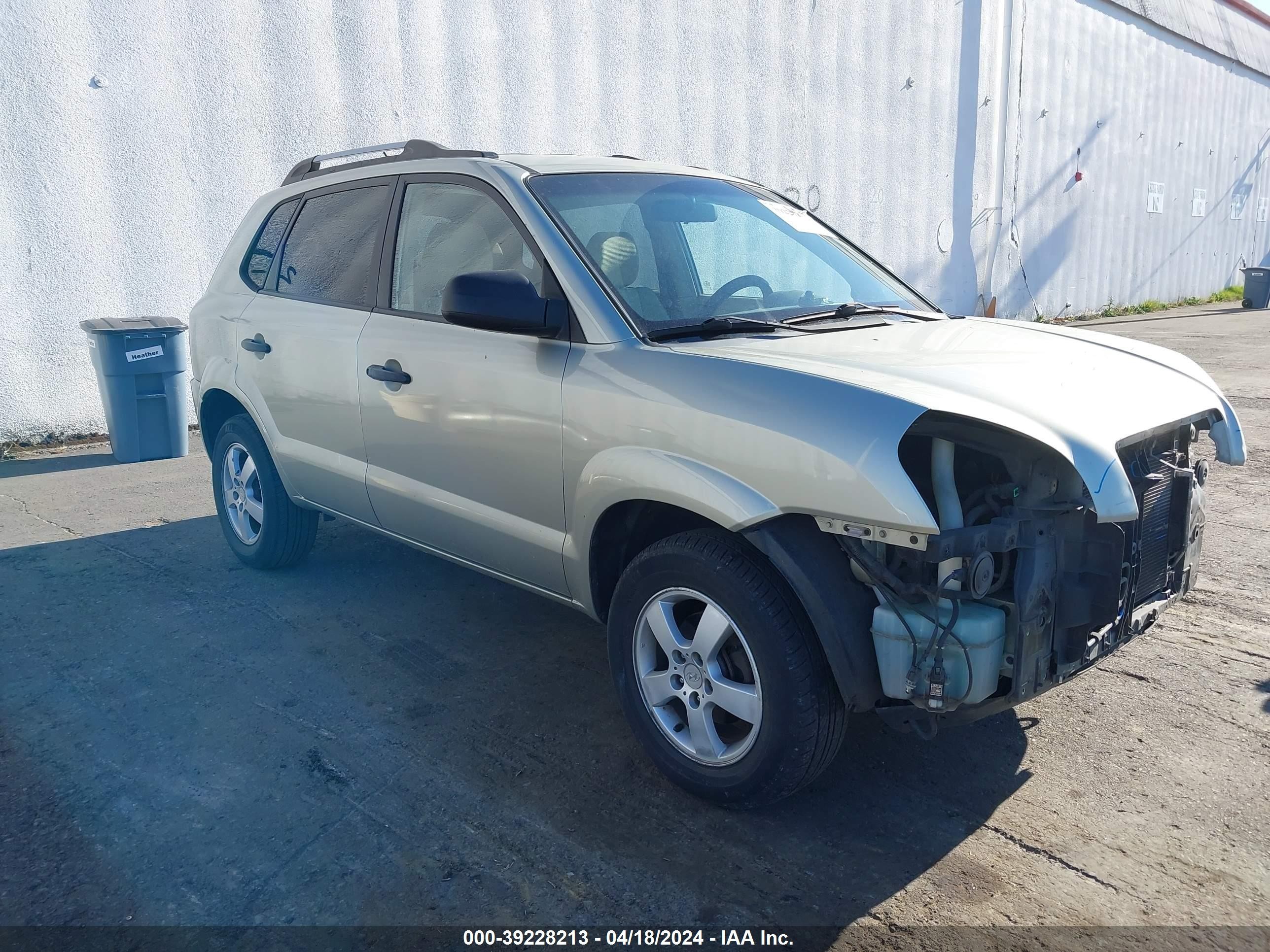 HYUNDAI TUCSON 2007 km8jm12b47u575553