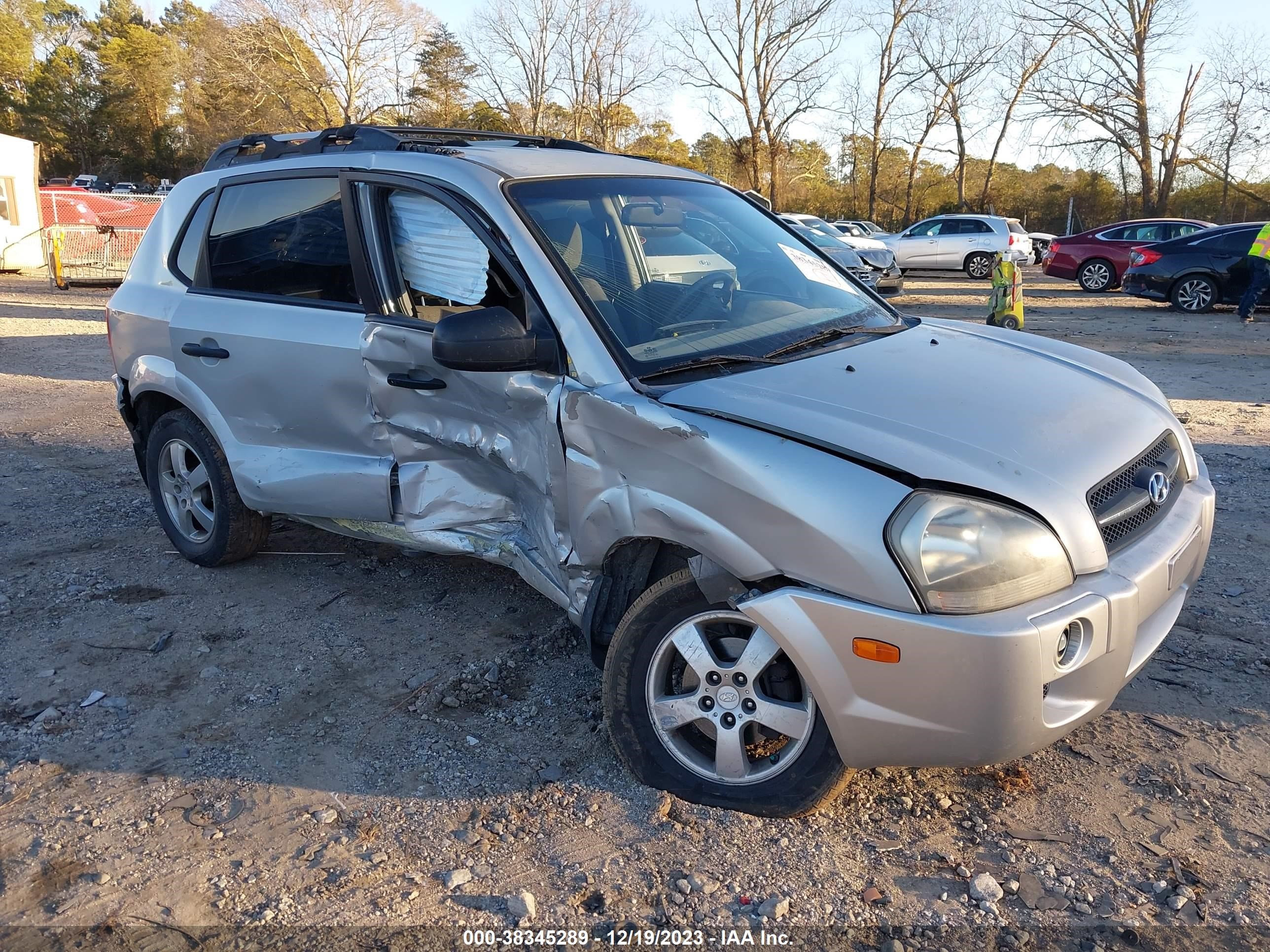 HYUNDAI TUCSON 2008 km8jm12b48u828999