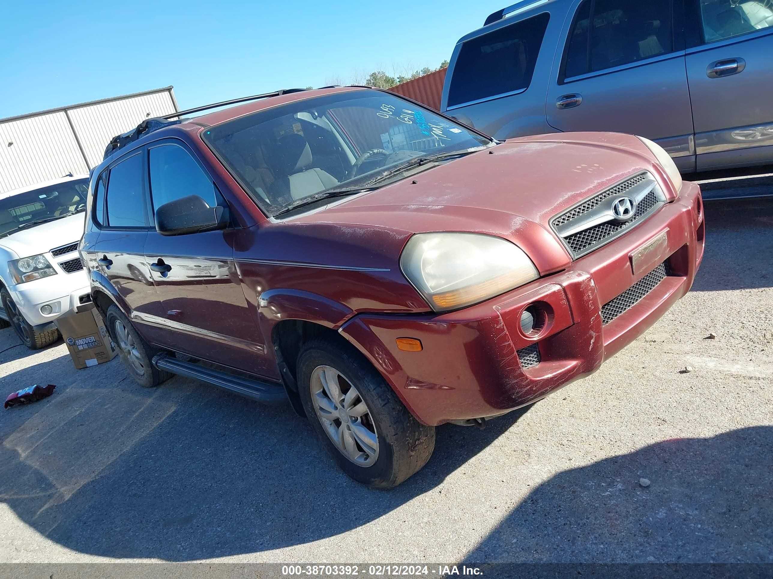 HYUNDAI TUCSON 2009 km8jm12b49u936914