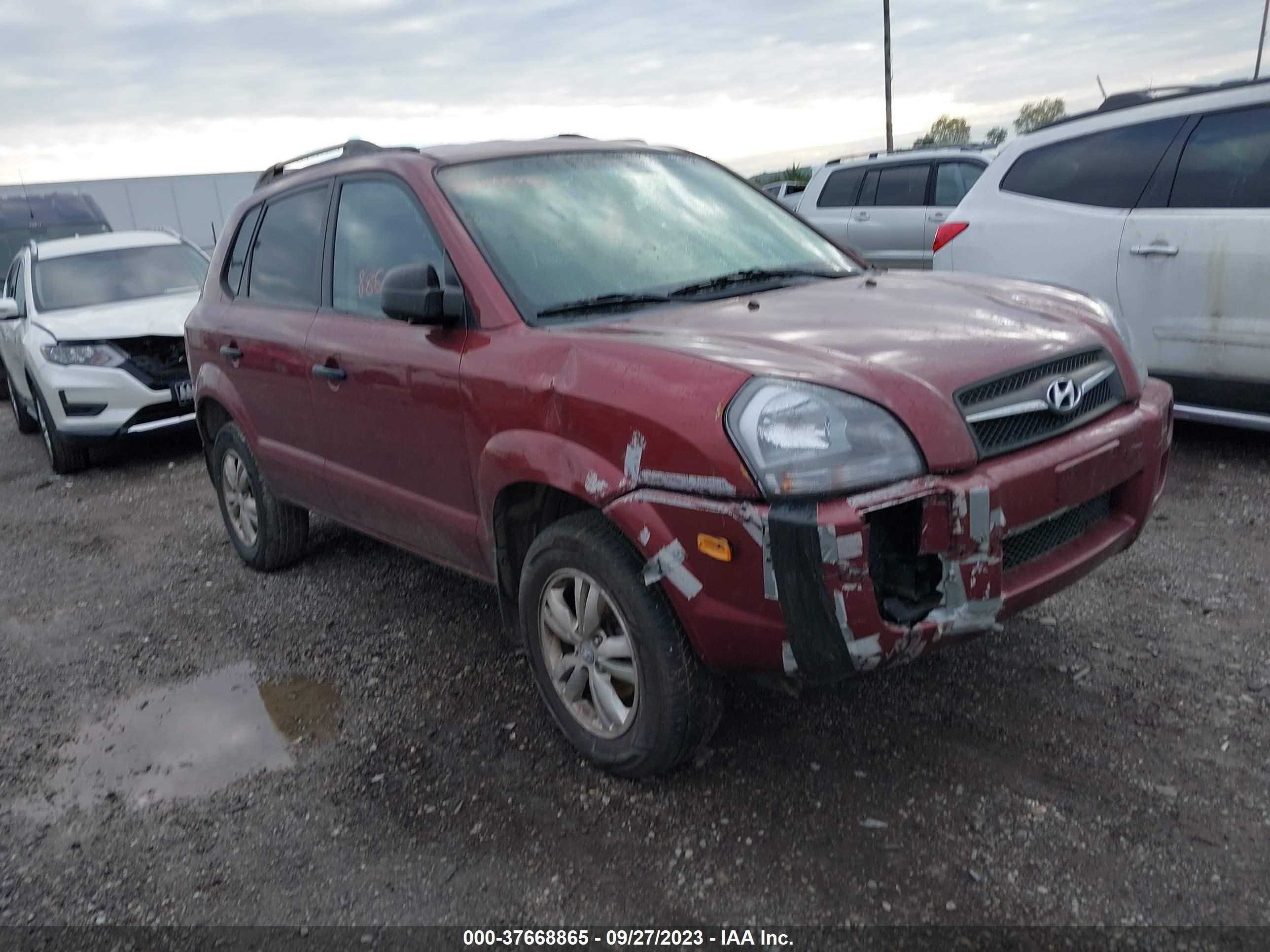 HYUNDAI TUCSON 2009 km8jm12b49u970853