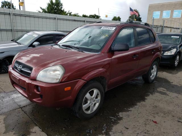 HYUNDAI TUCSON GLS 2008 km8jm12b58u708175