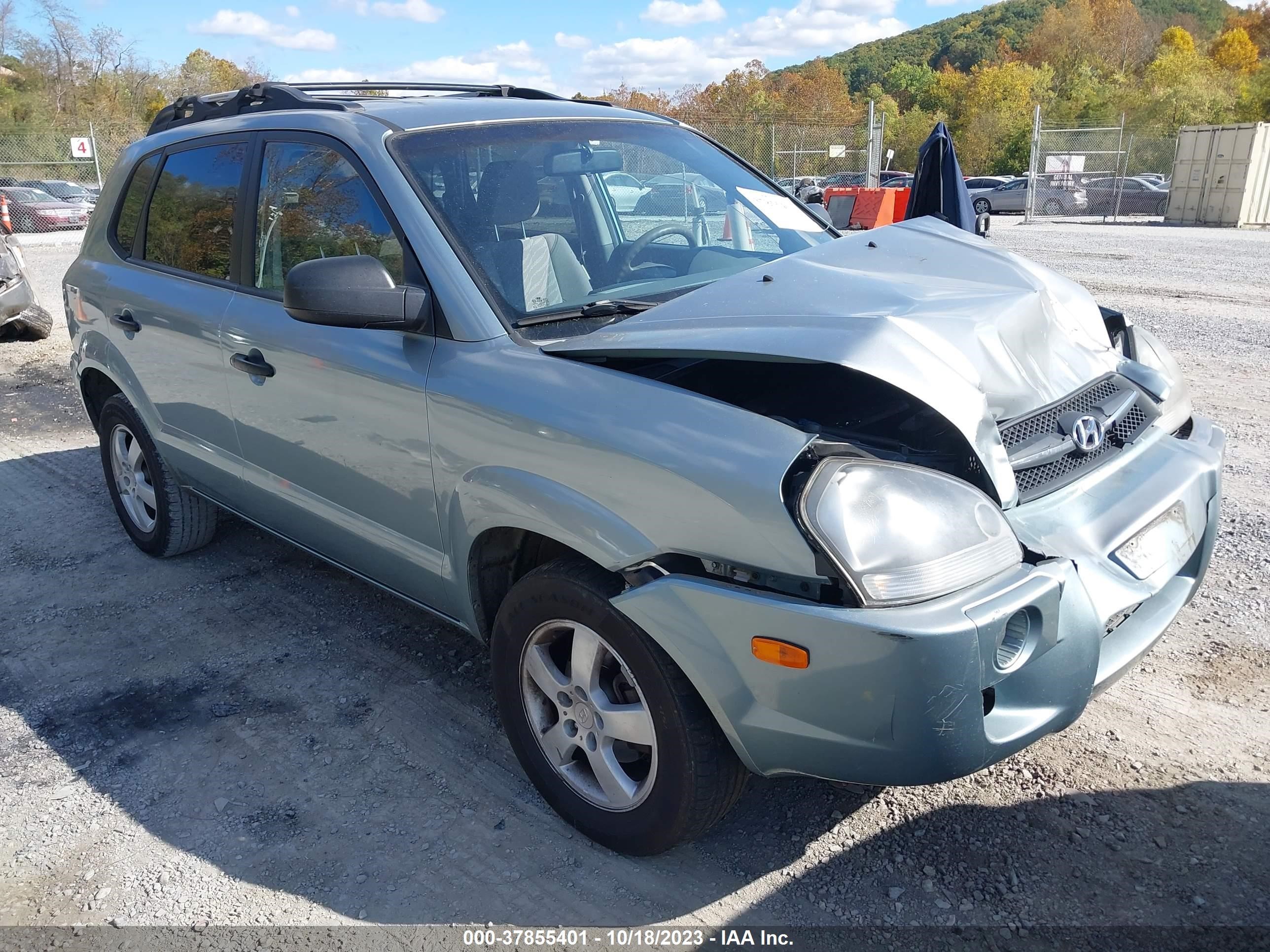 HYUNDAI TUCSON 2005 km8jm12b65u205797