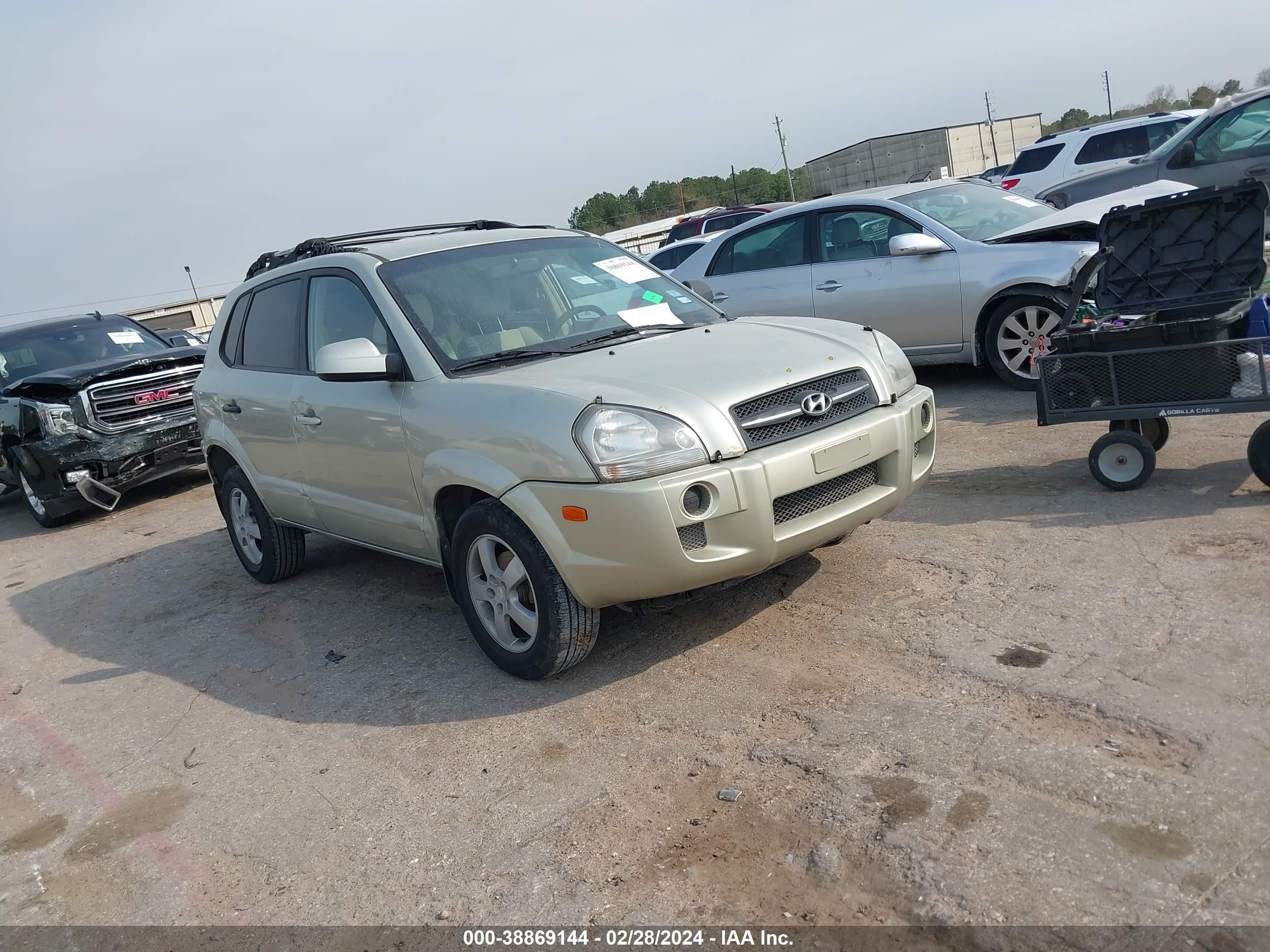 HYUNDAI TUCSON 2006 km8jm12b66u249655