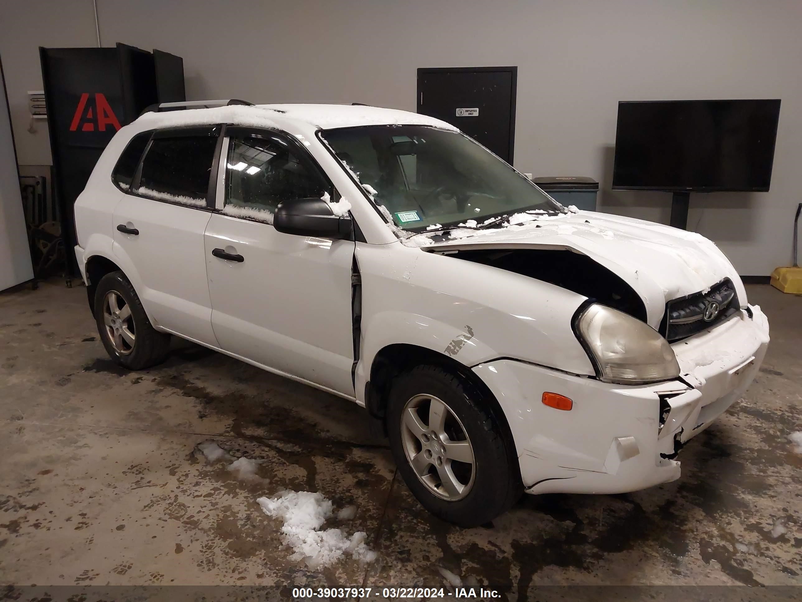 HYUNDAI TUCSON 2007 km8jm12b77u636815