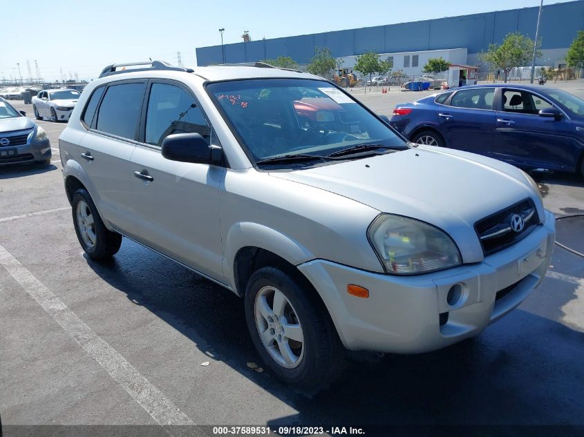 HYUNDAI TUCSON 2008 km8jm12b78u816460