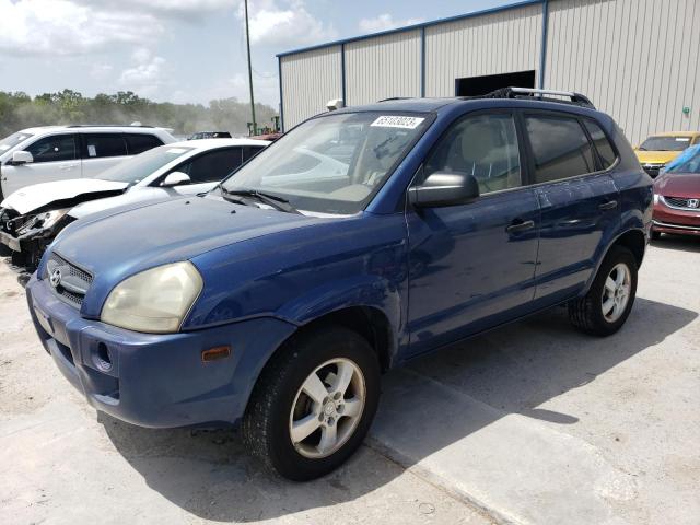 HYUNDAI TUCSON GLS 2008 km8jm12b78u817477