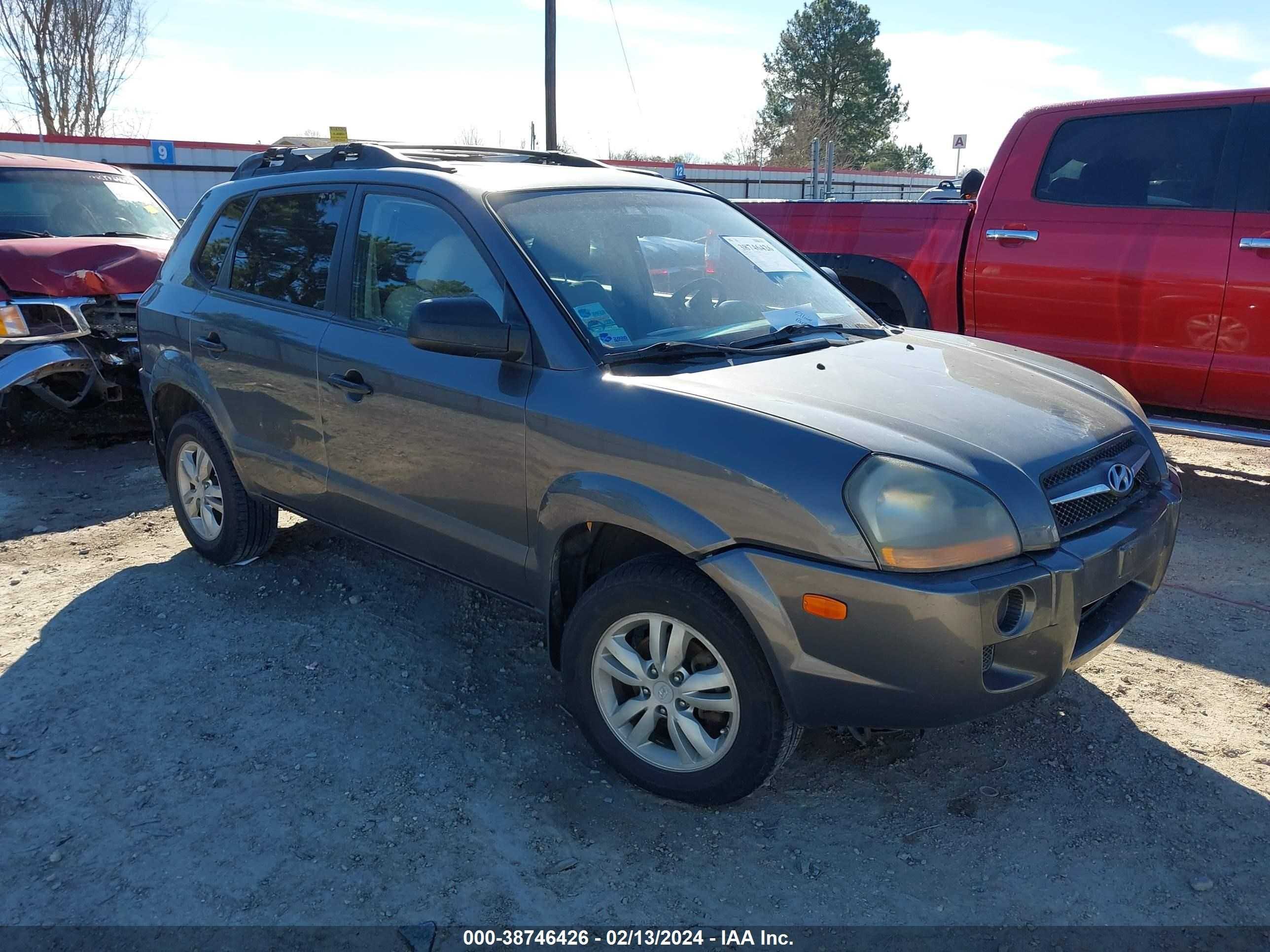 HYUNDAI TUCSON 2009 km8jm12b79u041255