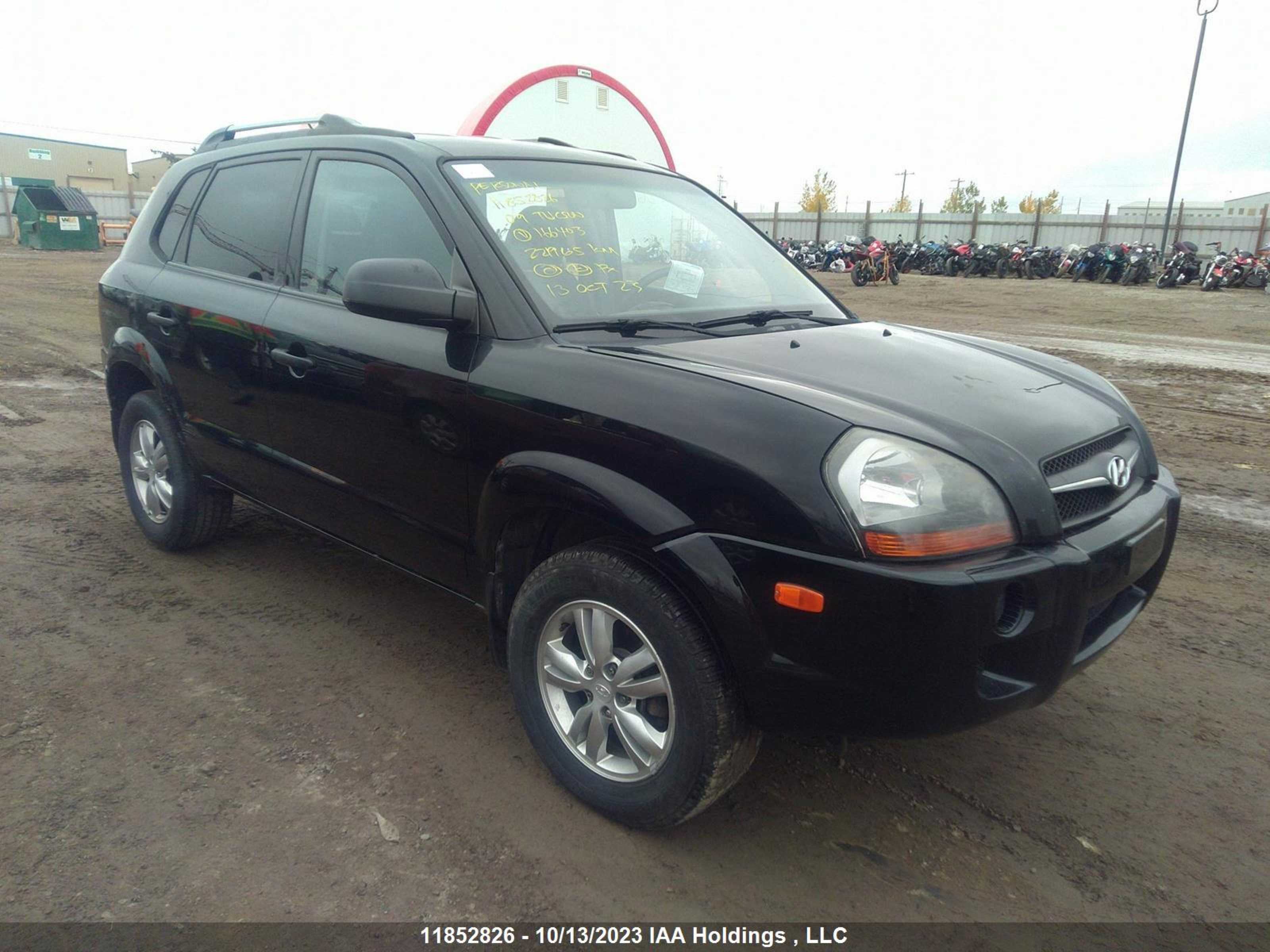 HYUNDAI TUCSON 2009 km8jm12b79u166403