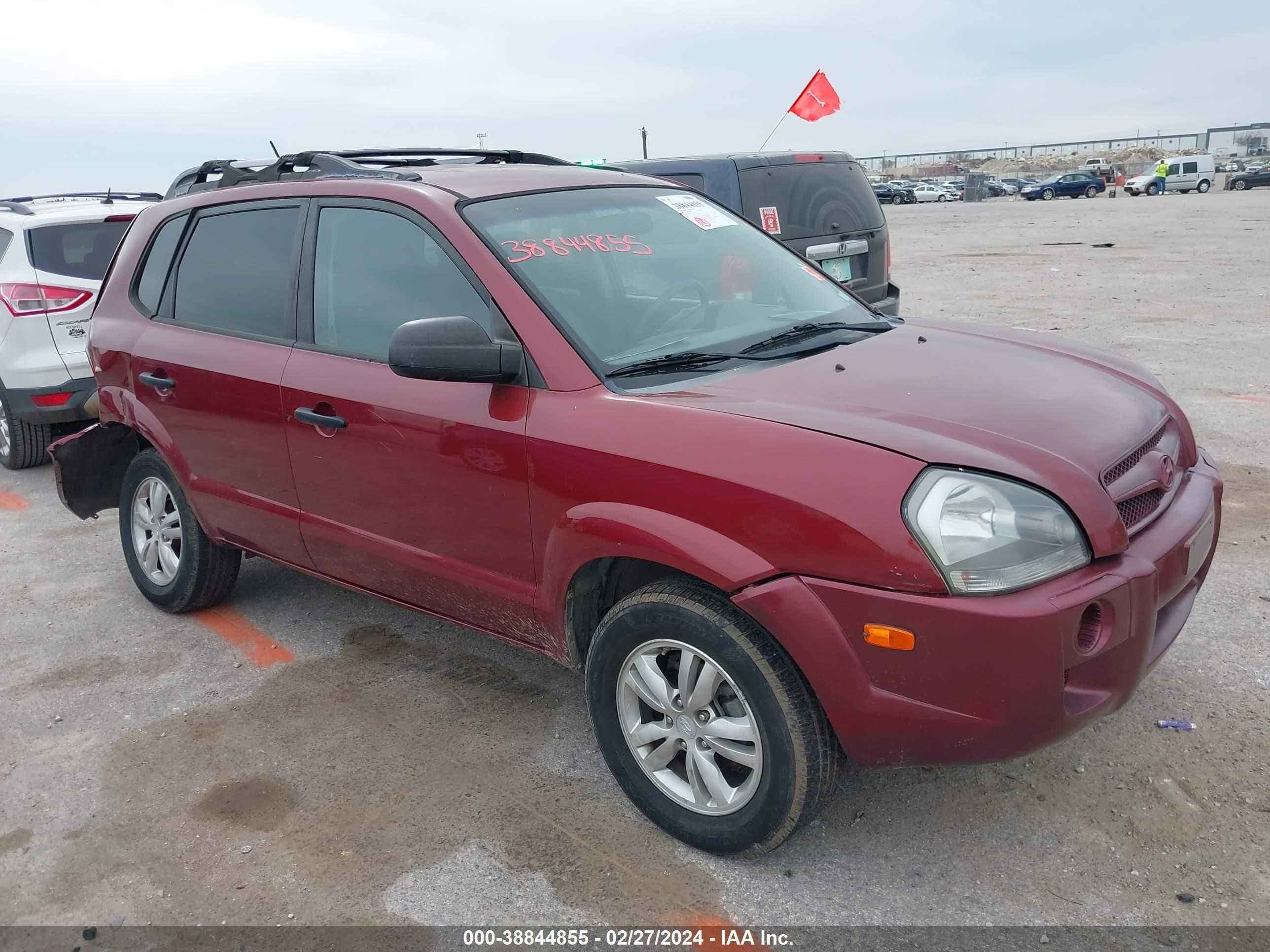 HYUNDAI TUCSON 2009 km8jm12b79u961645