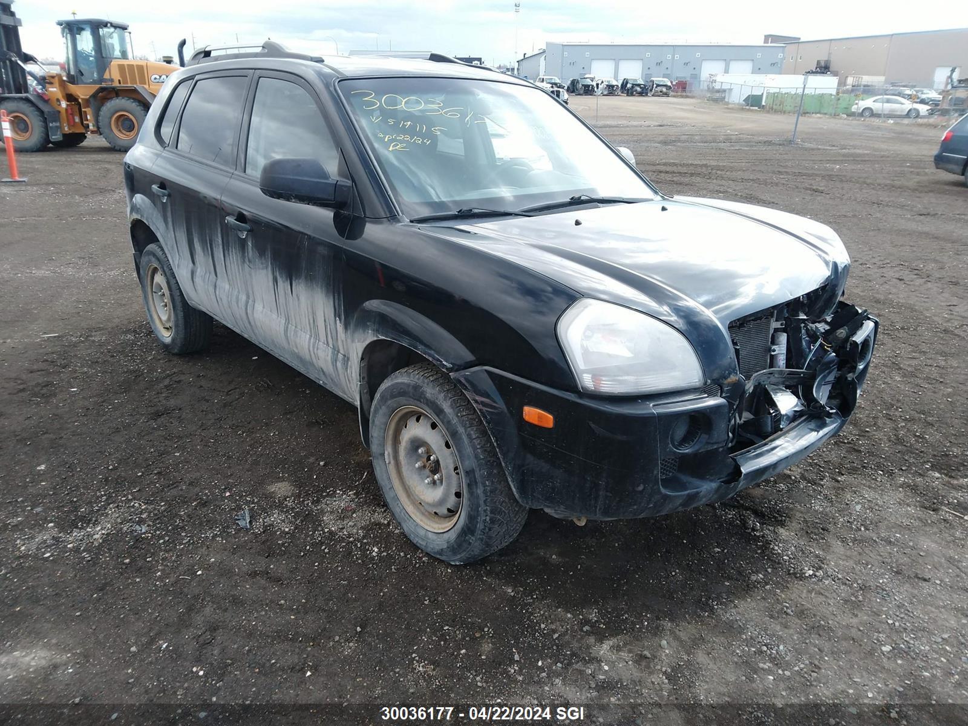 HYUNDAI TUCSON 2007 km8jm12b87u519115