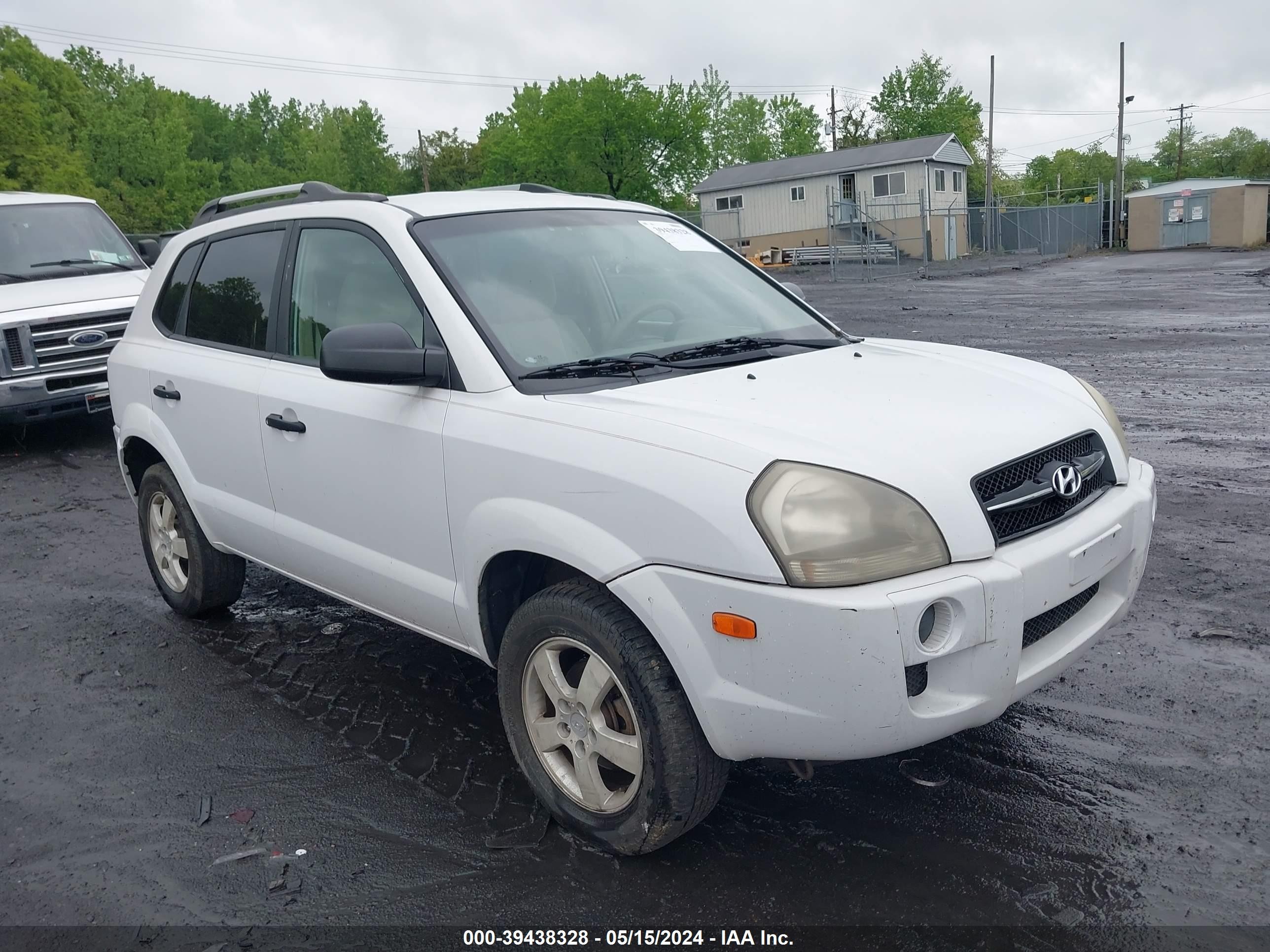 HYUNDAI TUCSON 2007 km8jm12b87u649671