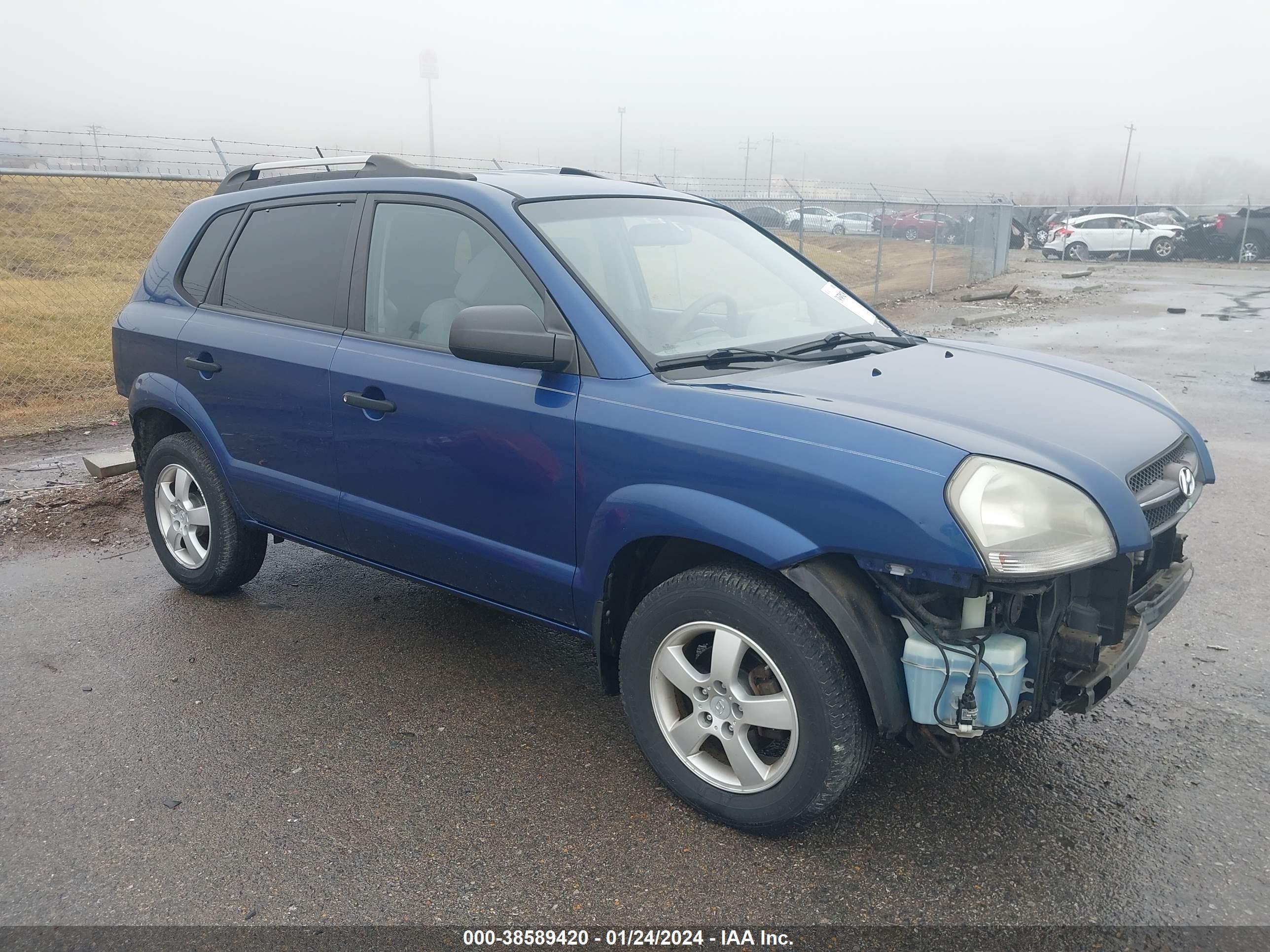 HYUNDAI TUCSON 2008 km8jm12b88u909035