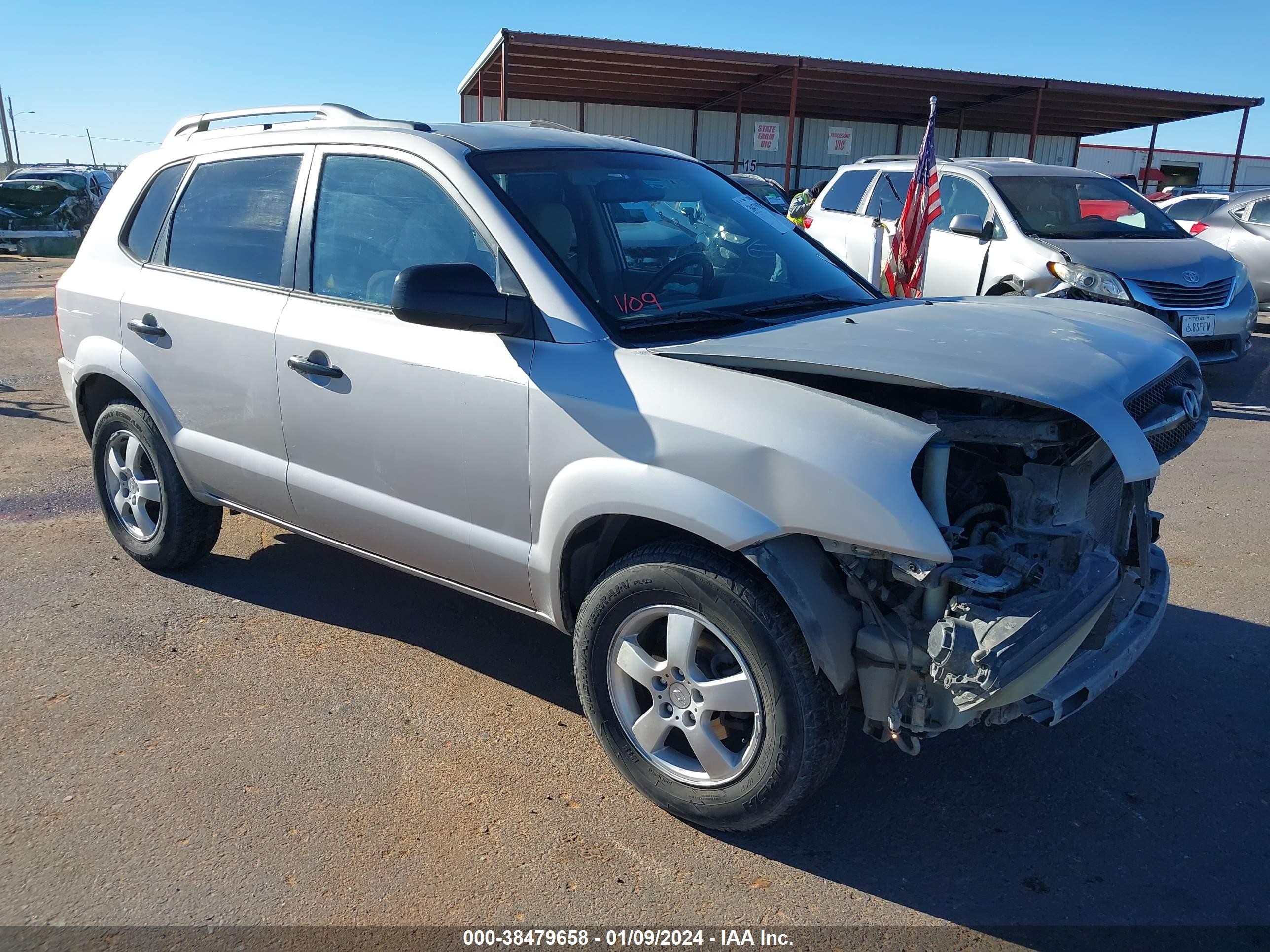 HYUNDAI TUCSON 2005 km8jm12b95u069519