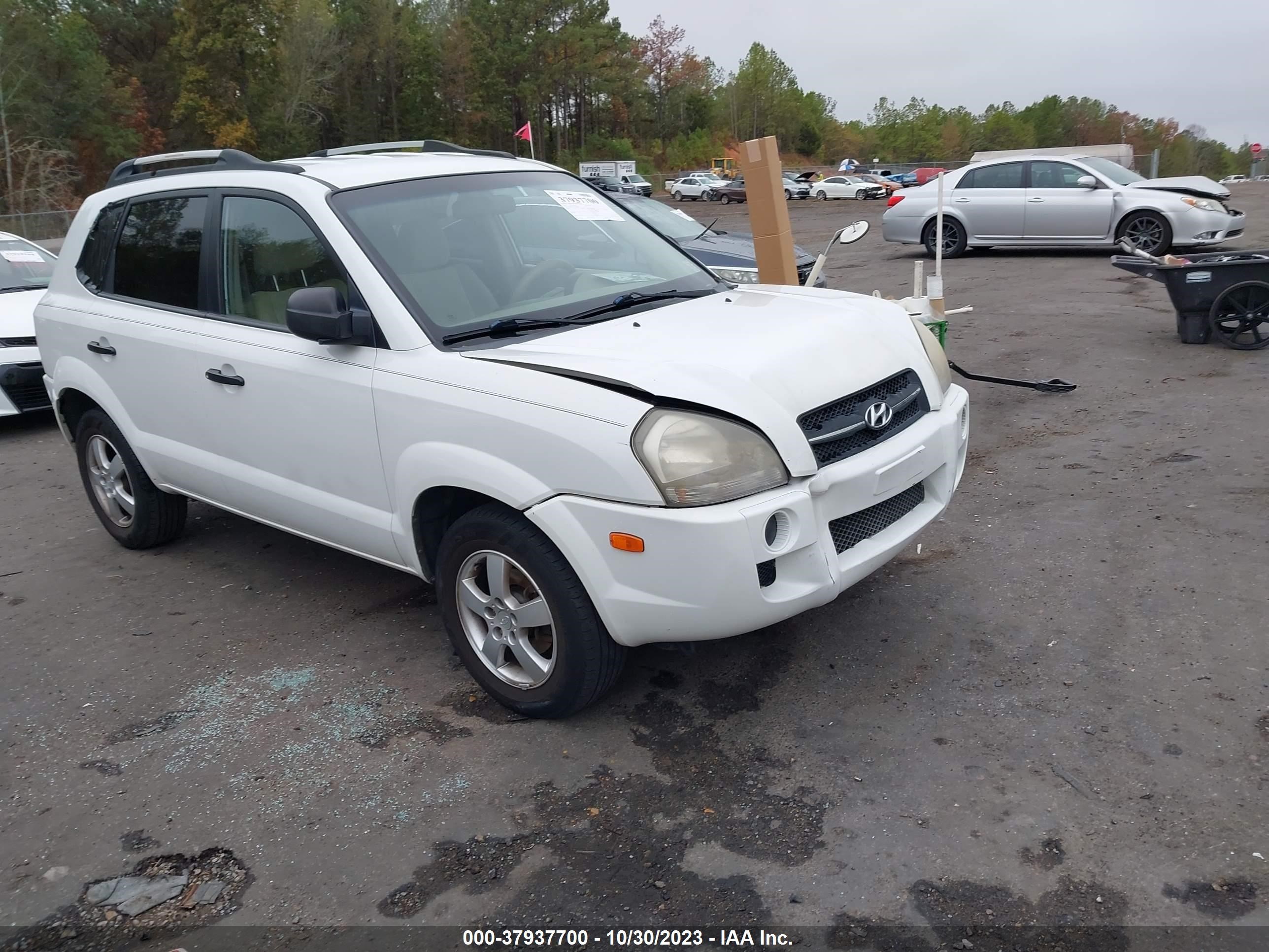 HYUNDAI TUCSON 2005 km8jm12b95u071688