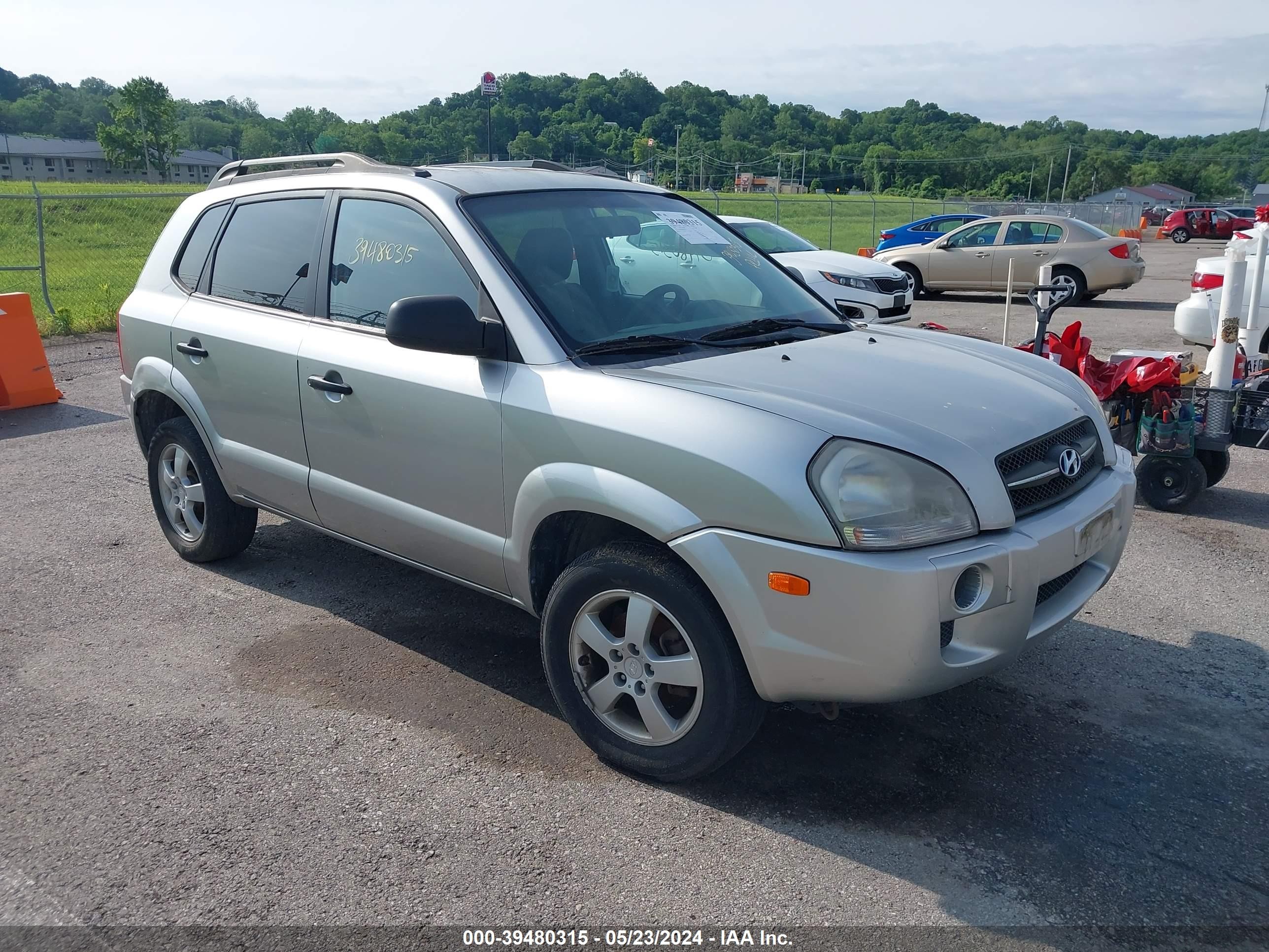 HYUNDAI TUCSON 2008 km8jm12b98u872013