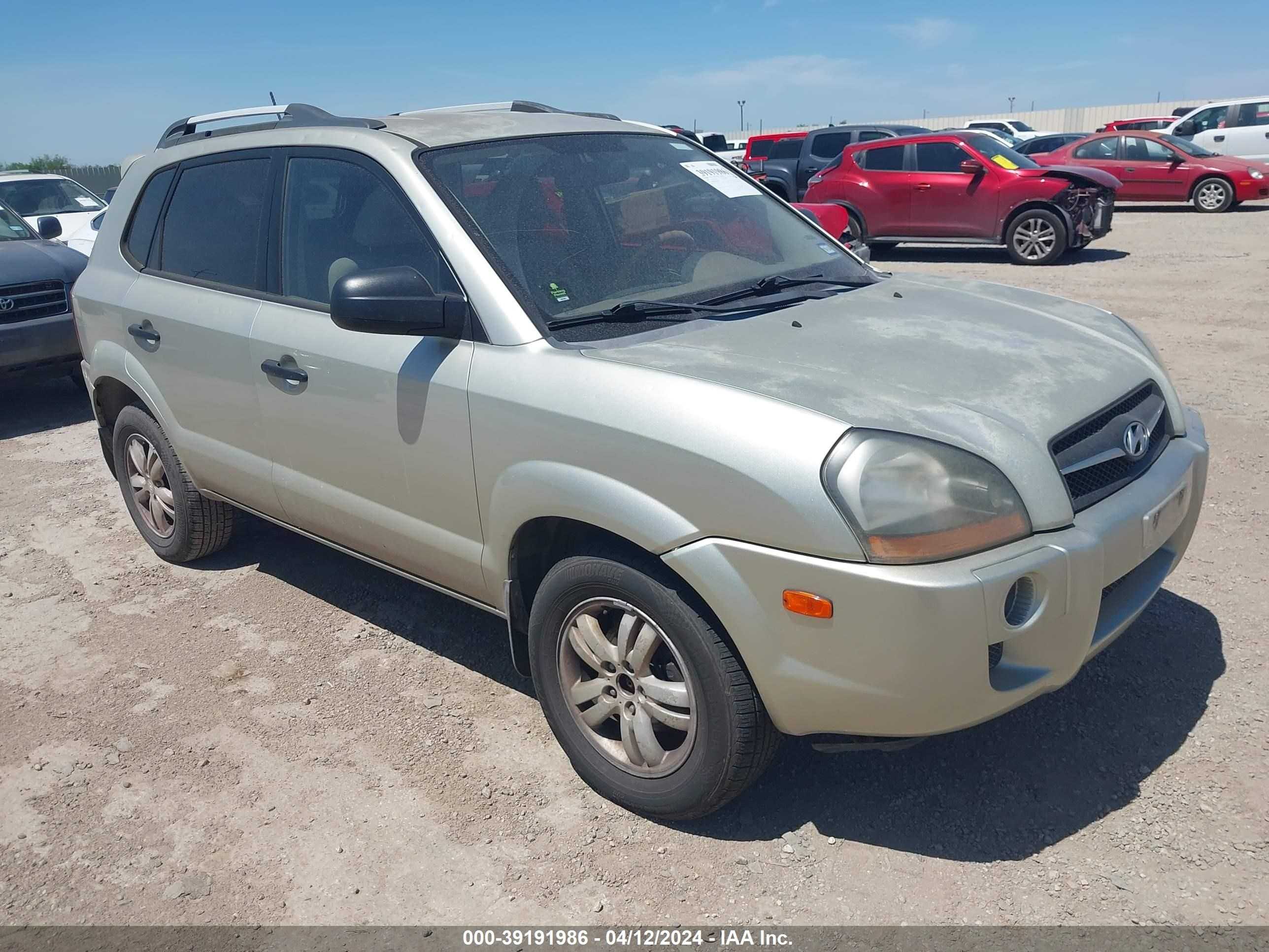 HYUNDAI TUCSON 2009 km8jm12b99u989317