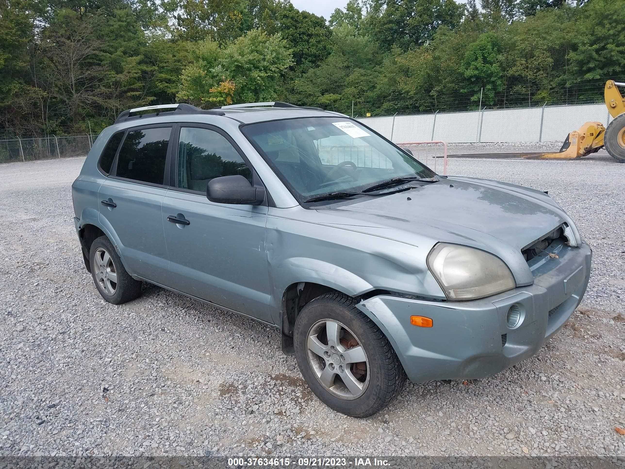 HYUNDAI TUCSON 2005 km8jm12bx5u076284