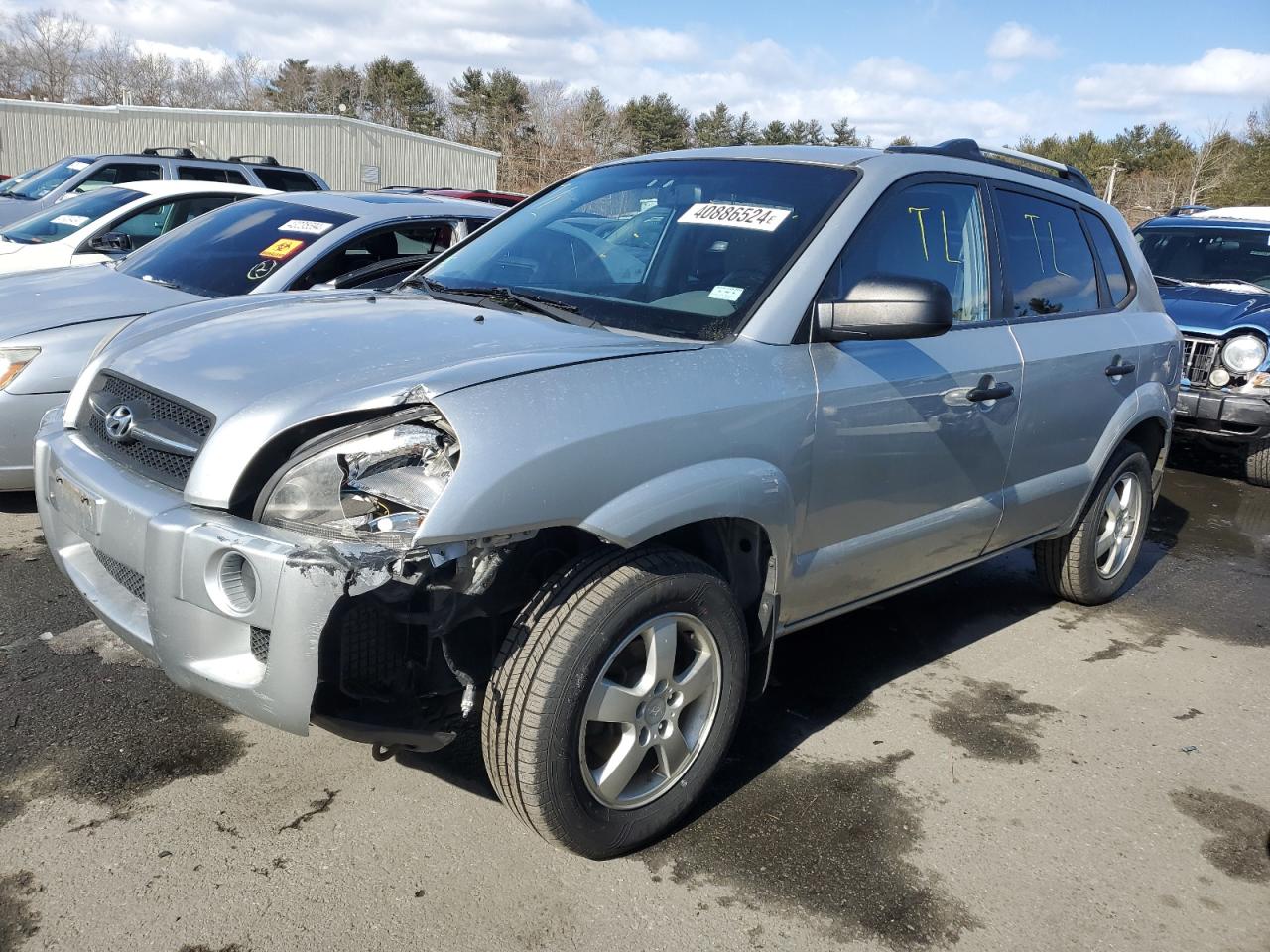 HYUNDAI TUCSON 2007 km8jm12bx7u535493