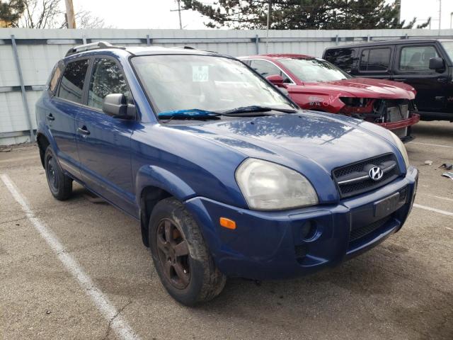 HYUNDAI TUCSON GLS 2007 km8jm12bx7u554030