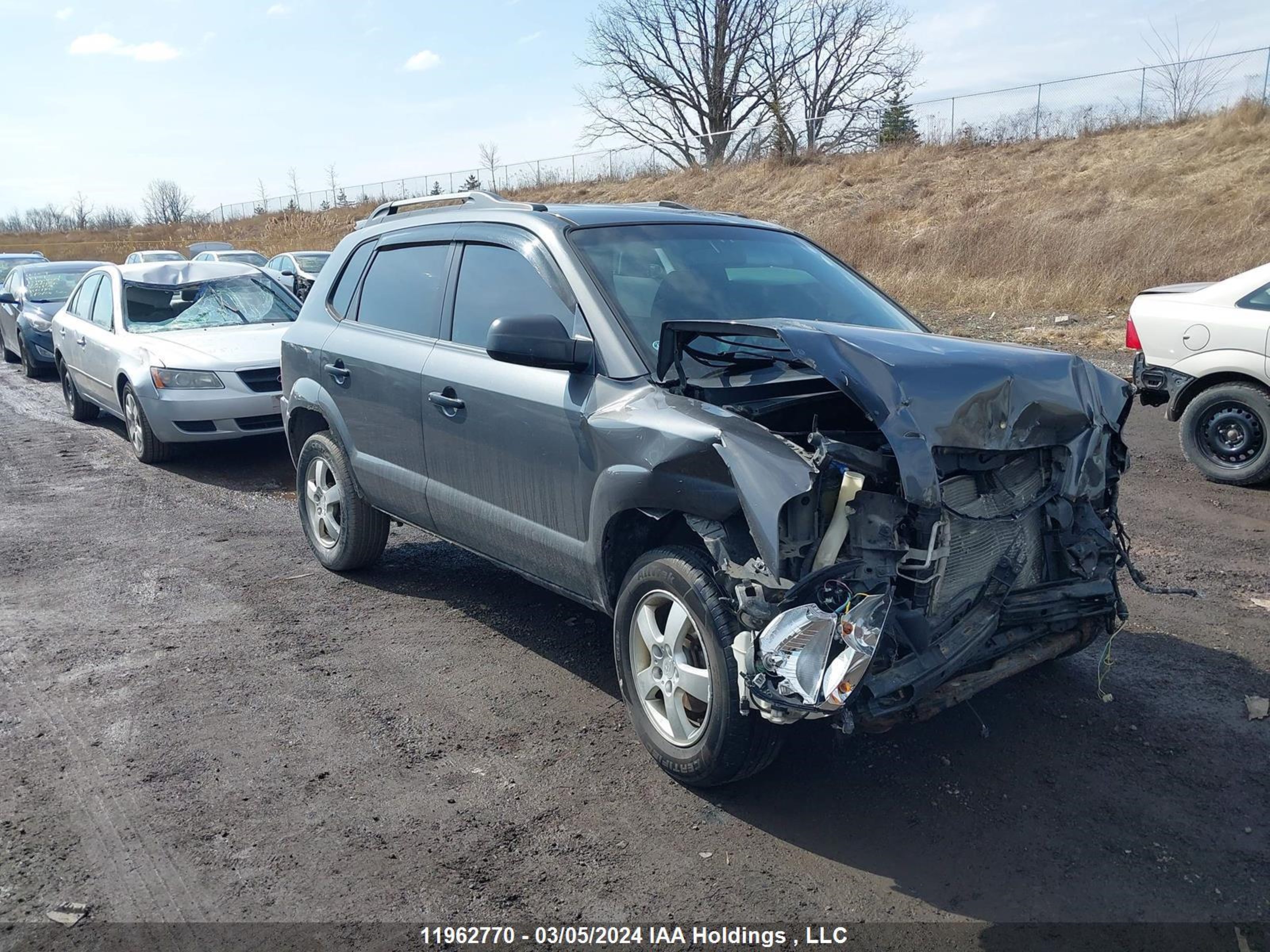 HYUNDAI TUCSON 2007 km8jm12bx7u668951