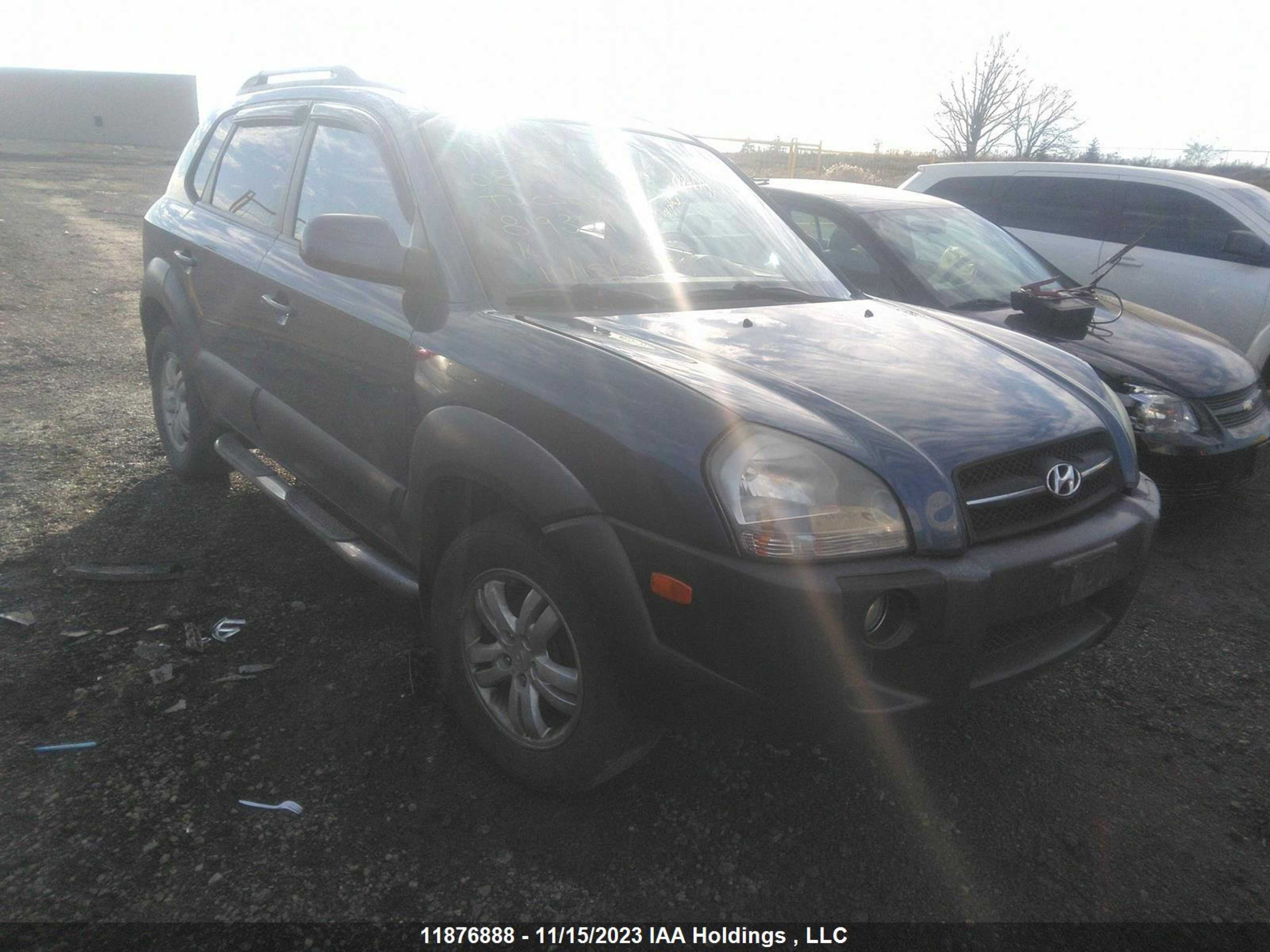 HYUNDAI TUCSON 2008 km8jm12d48u819351