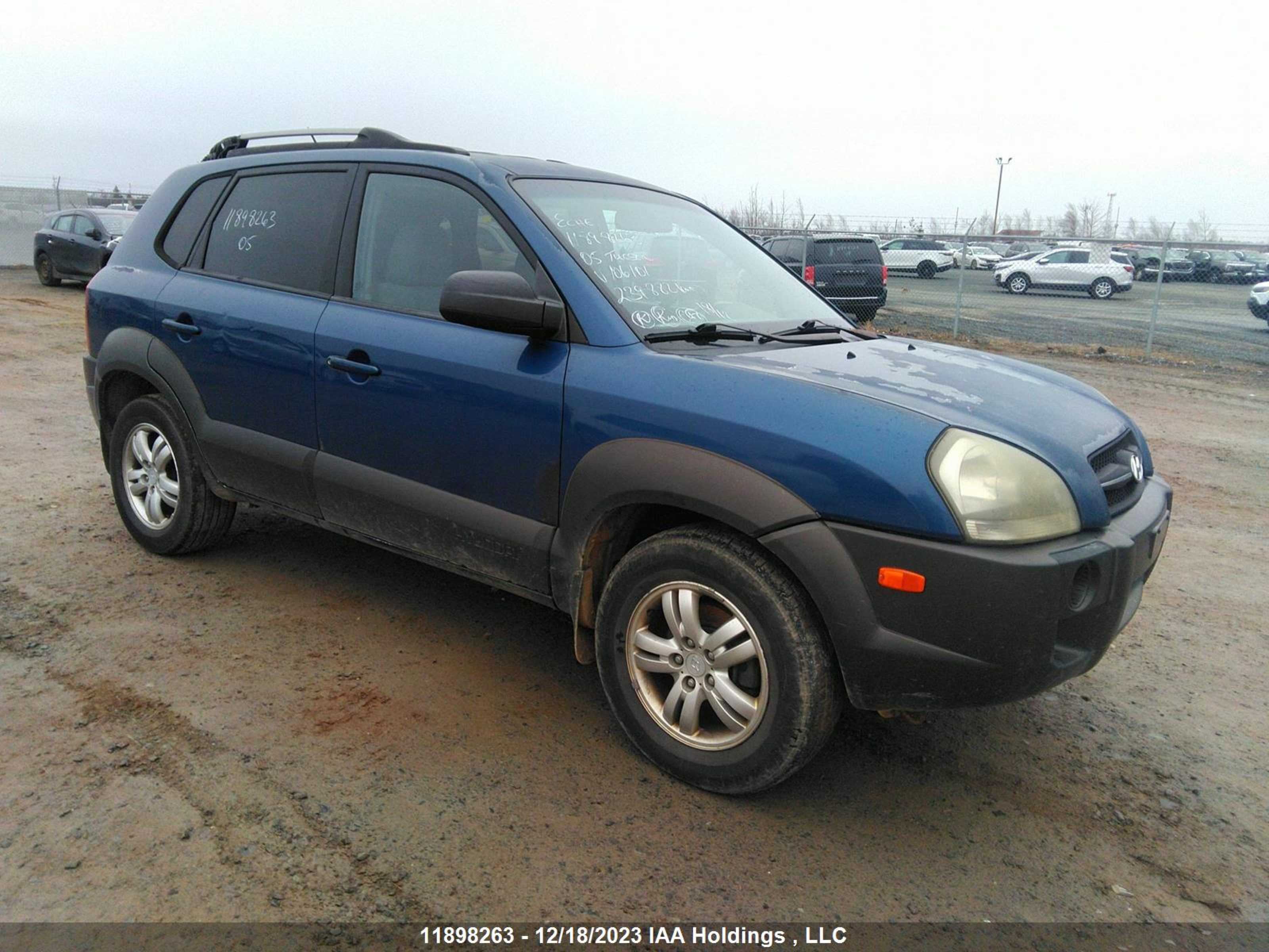 HYUNDAI TUCSON 2005 km8jm12d55u106101