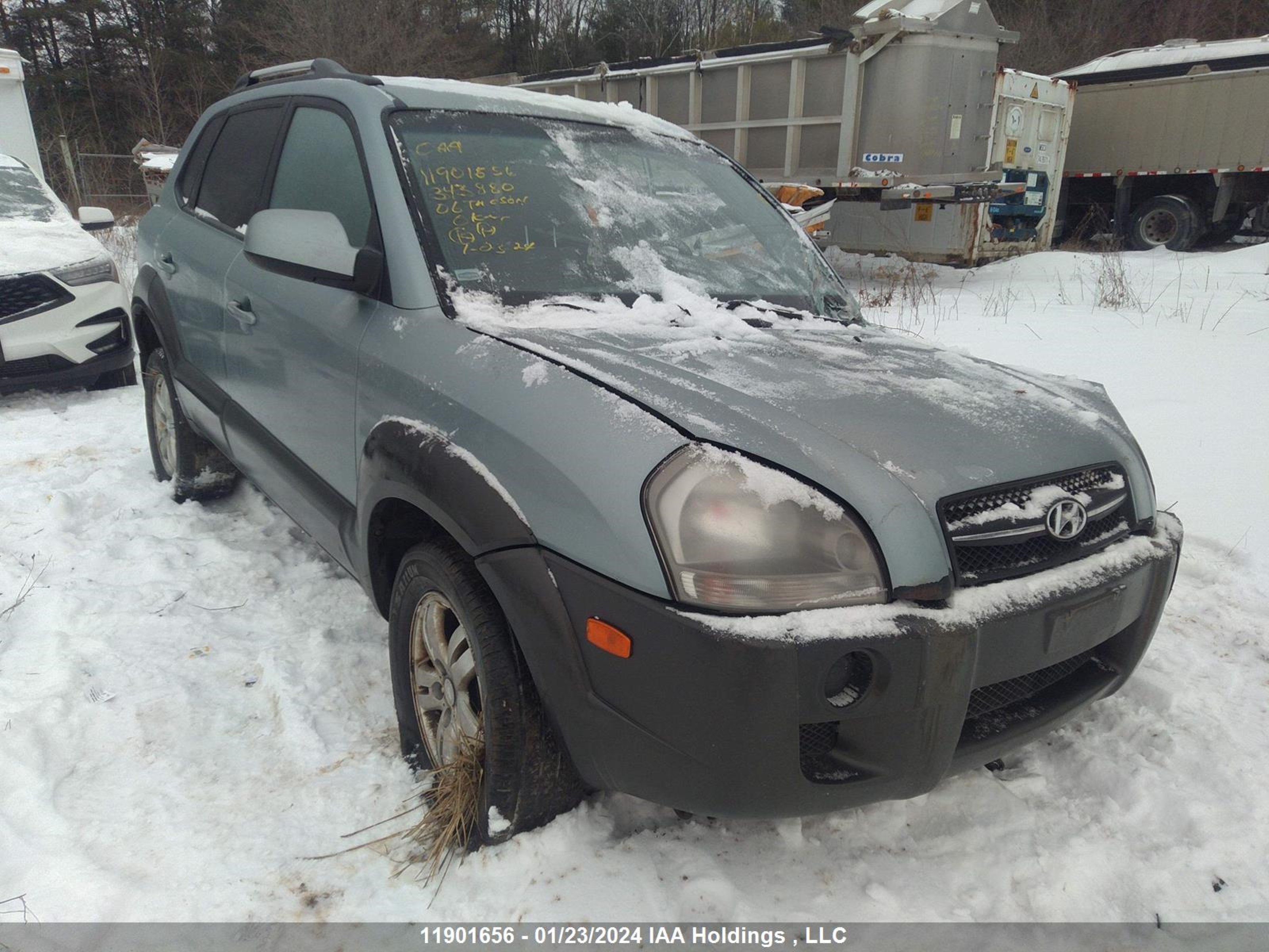 HYUNDAI TUCSON 2006 km8jm12dx6u343880