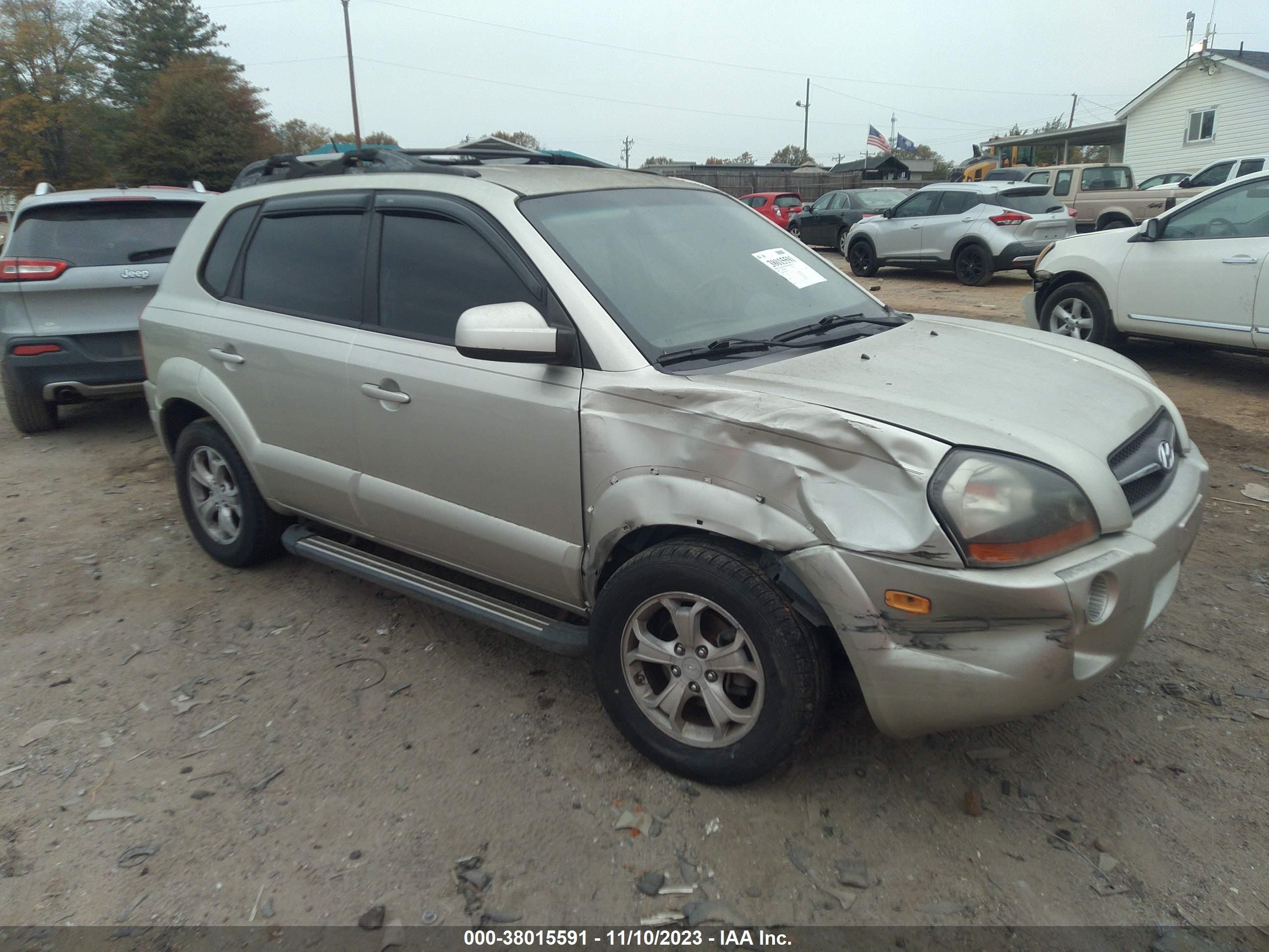 HYUNDAI TUCSON 2009 km8jn12b09u037416