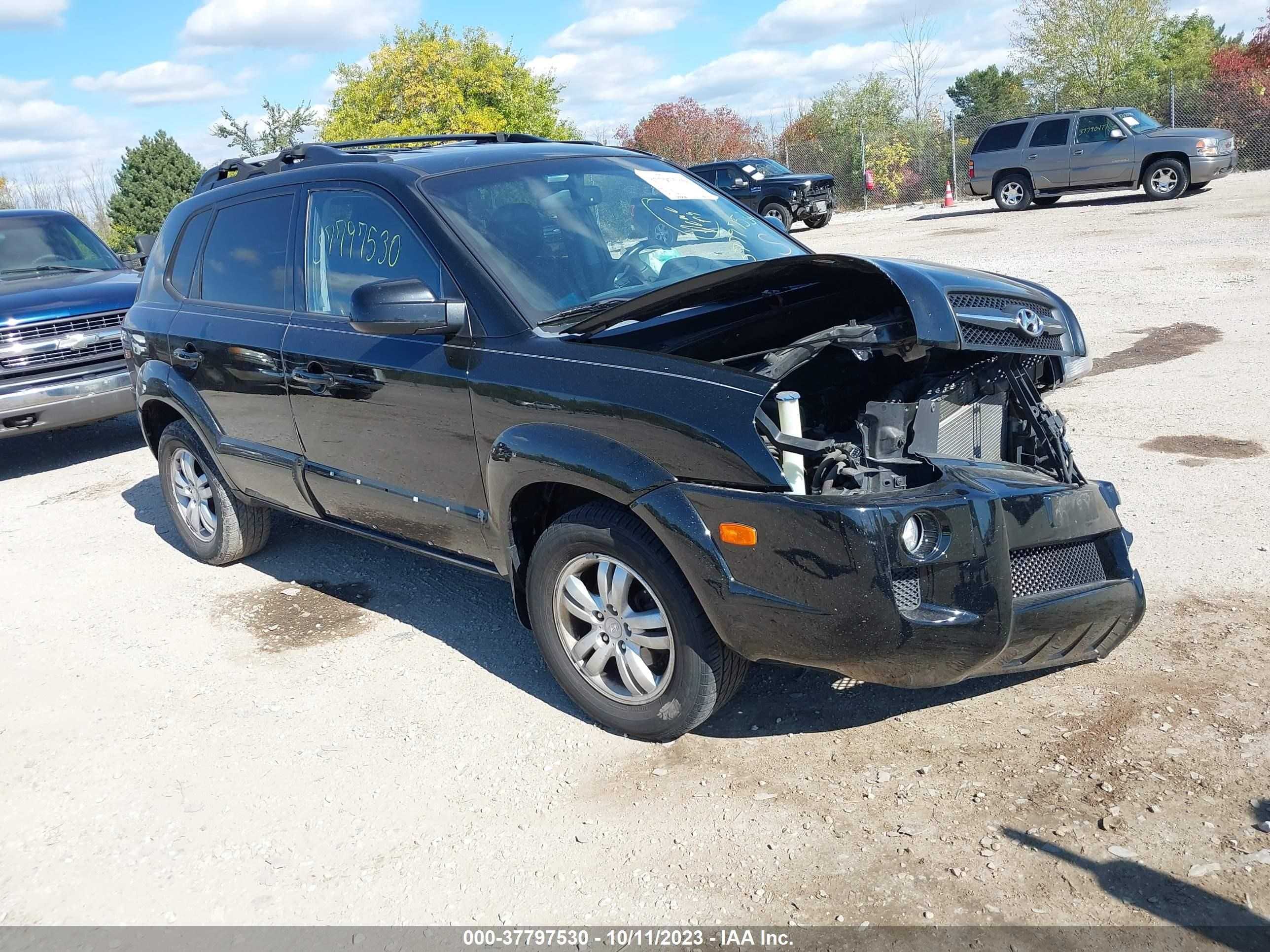 HYUNDAI TUCSON 2008 km8jn12b58u895432