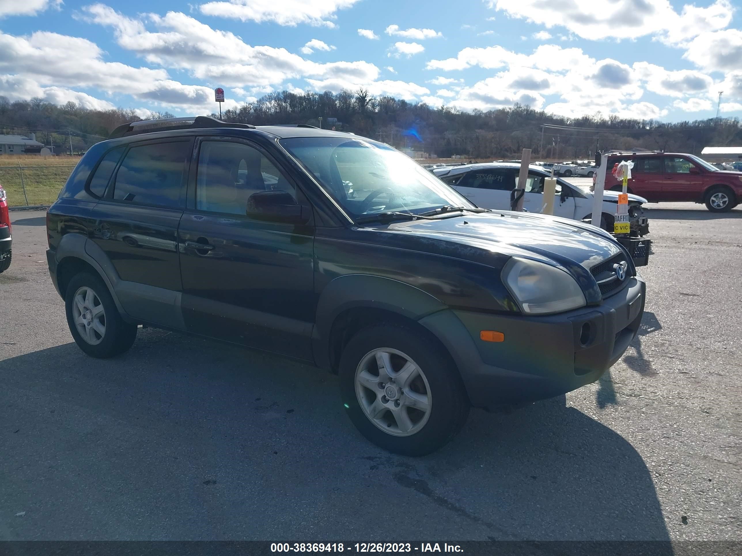 HYUNDAI TUCSON 2005 km8jn12d05u045351