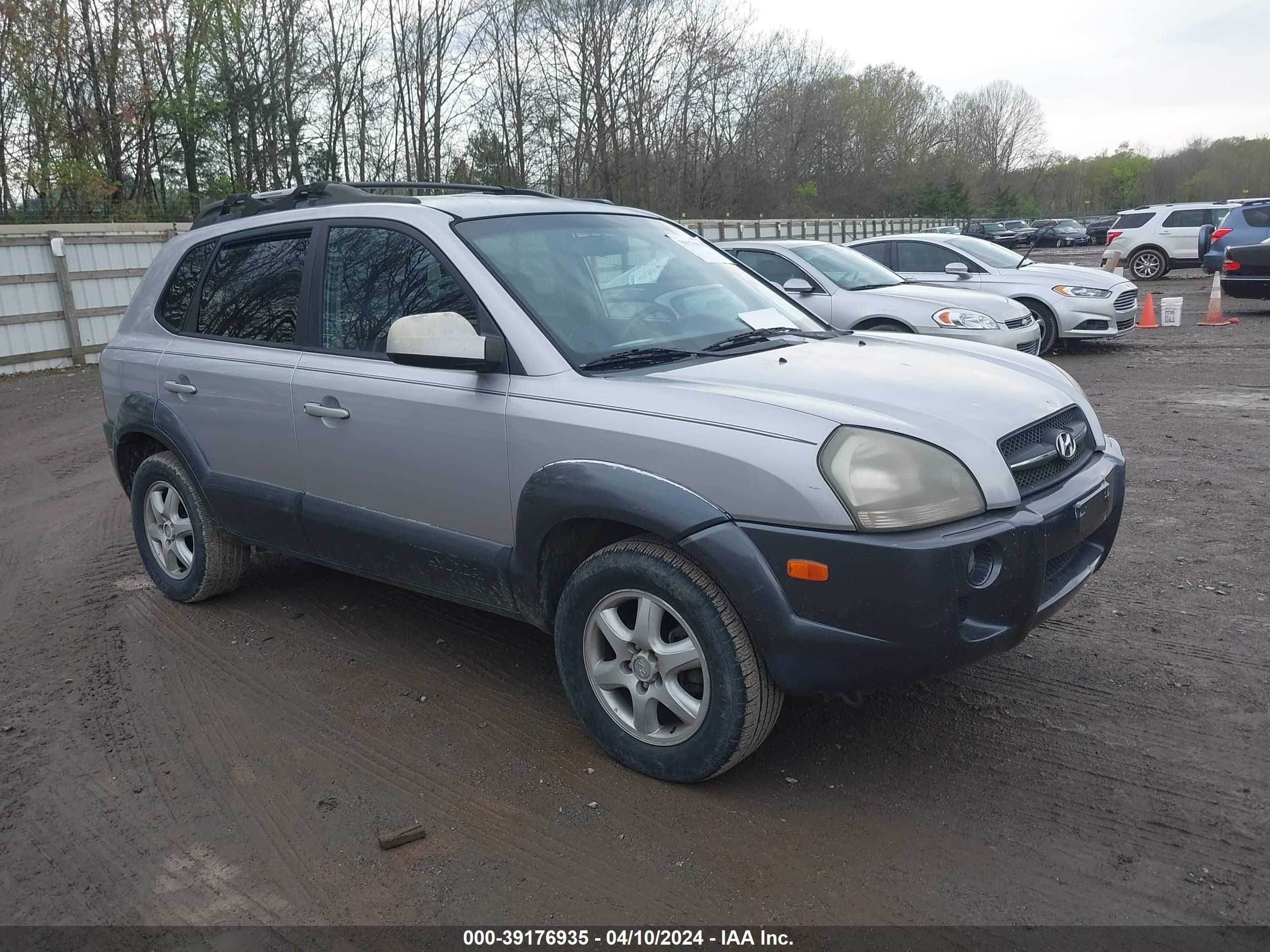 HYUNDAI TUCSON 2005 km8jn12d05u110540