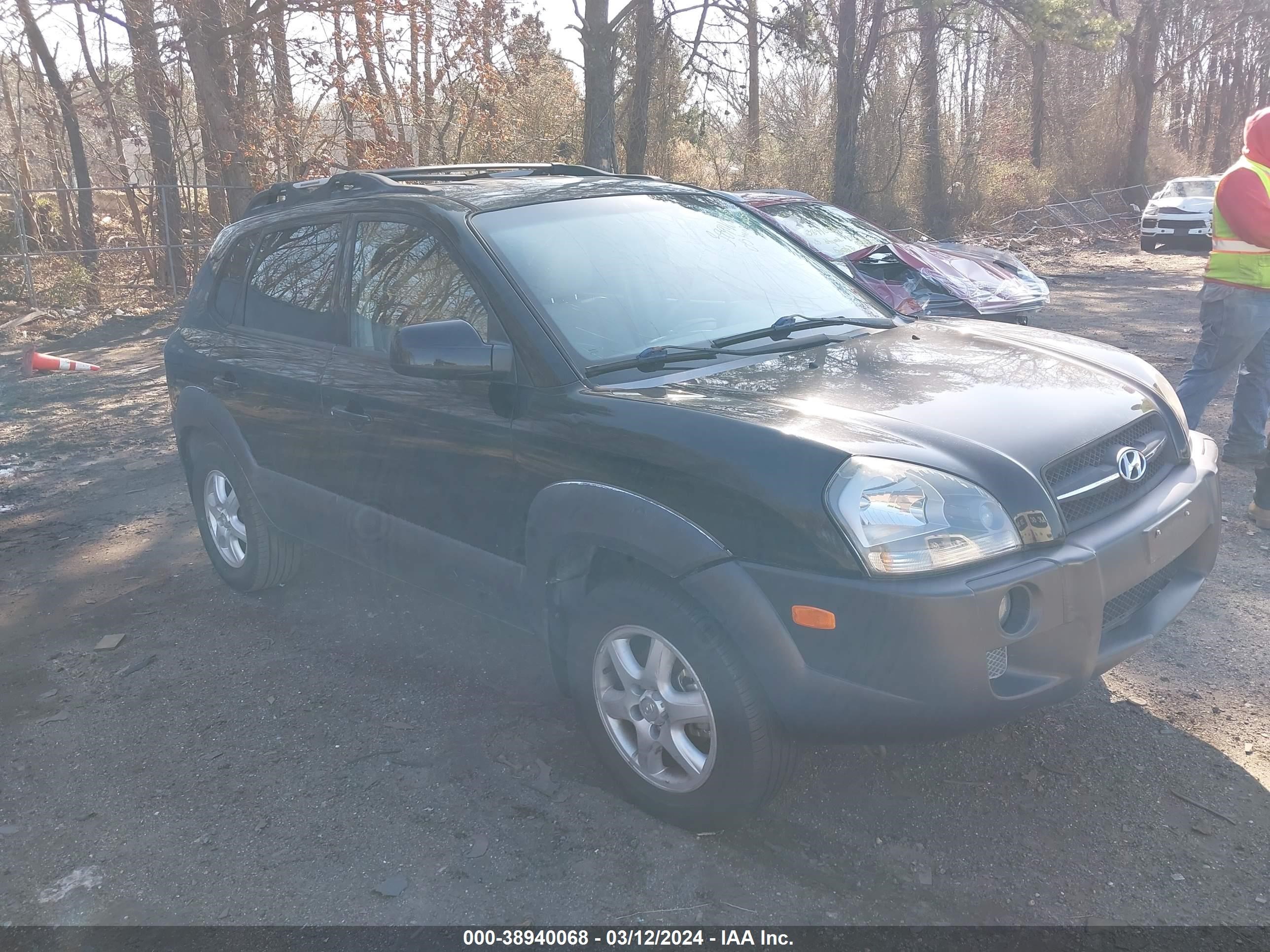 HYUNDAI TUCSON 2005 km8jn12d05u221167