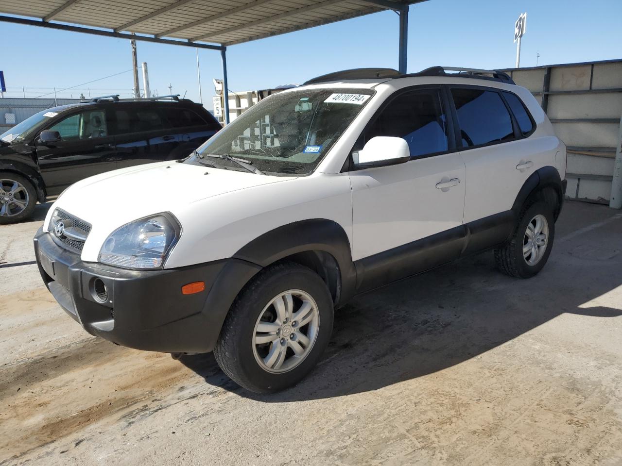 HYUNDAI TUCSON 2007 km8jn12d07u500573