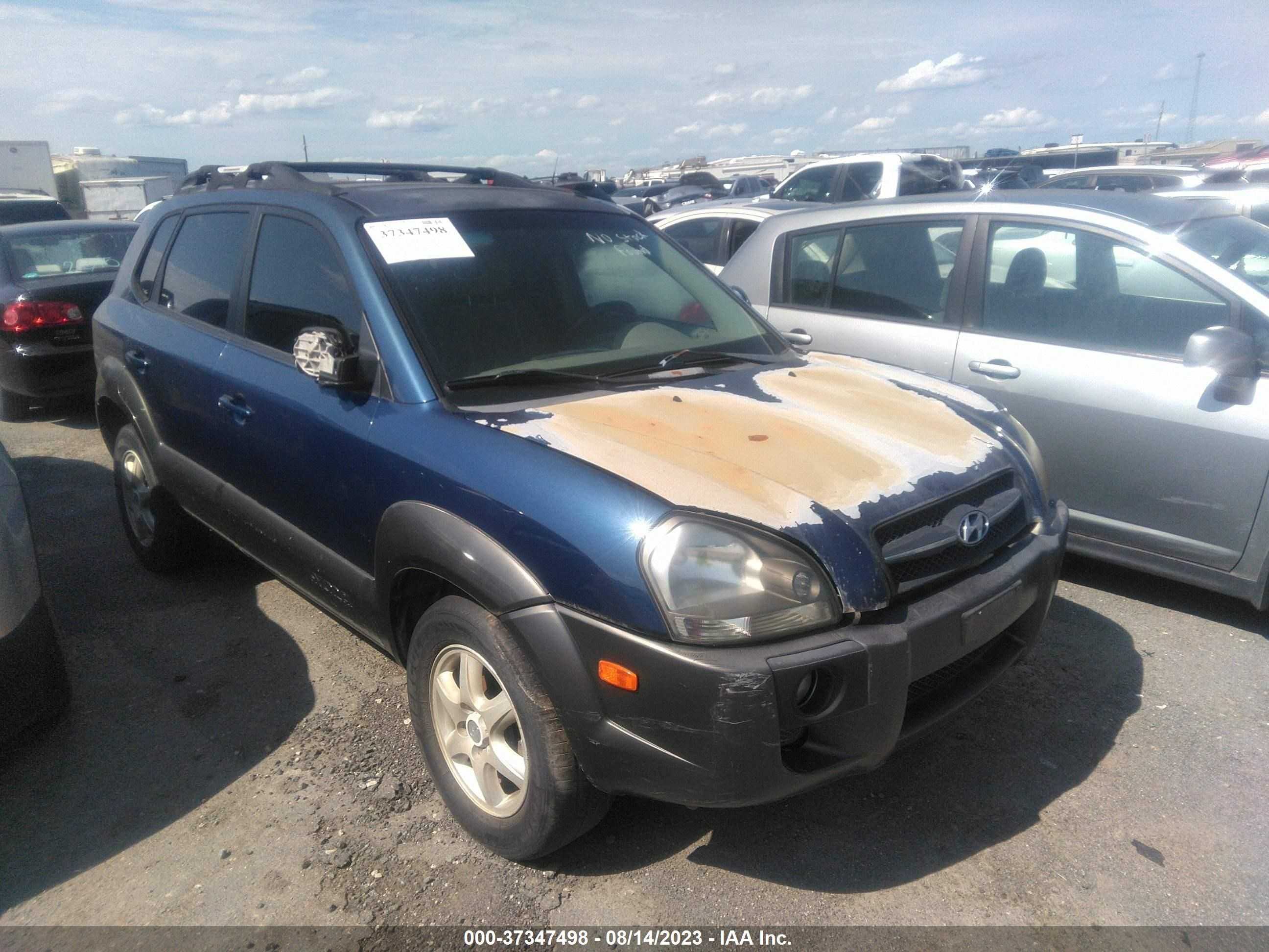 HYUNDAI TUCSON 2005 km8jn12d15u210694