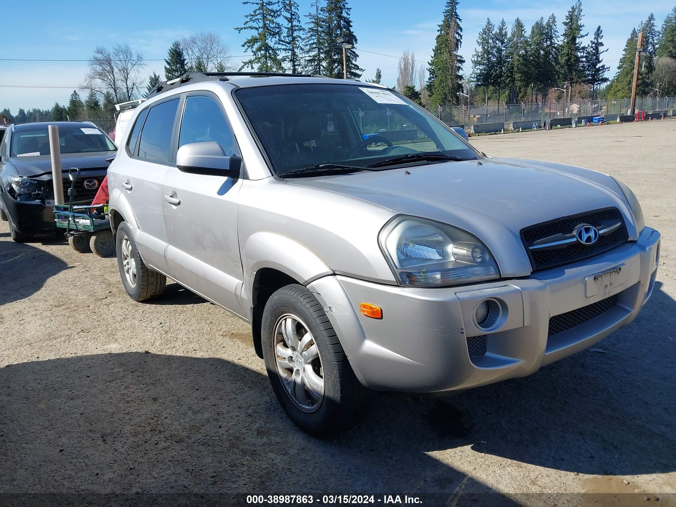 HYUNDAI TUCSON 2006 km8jn12d16u264577