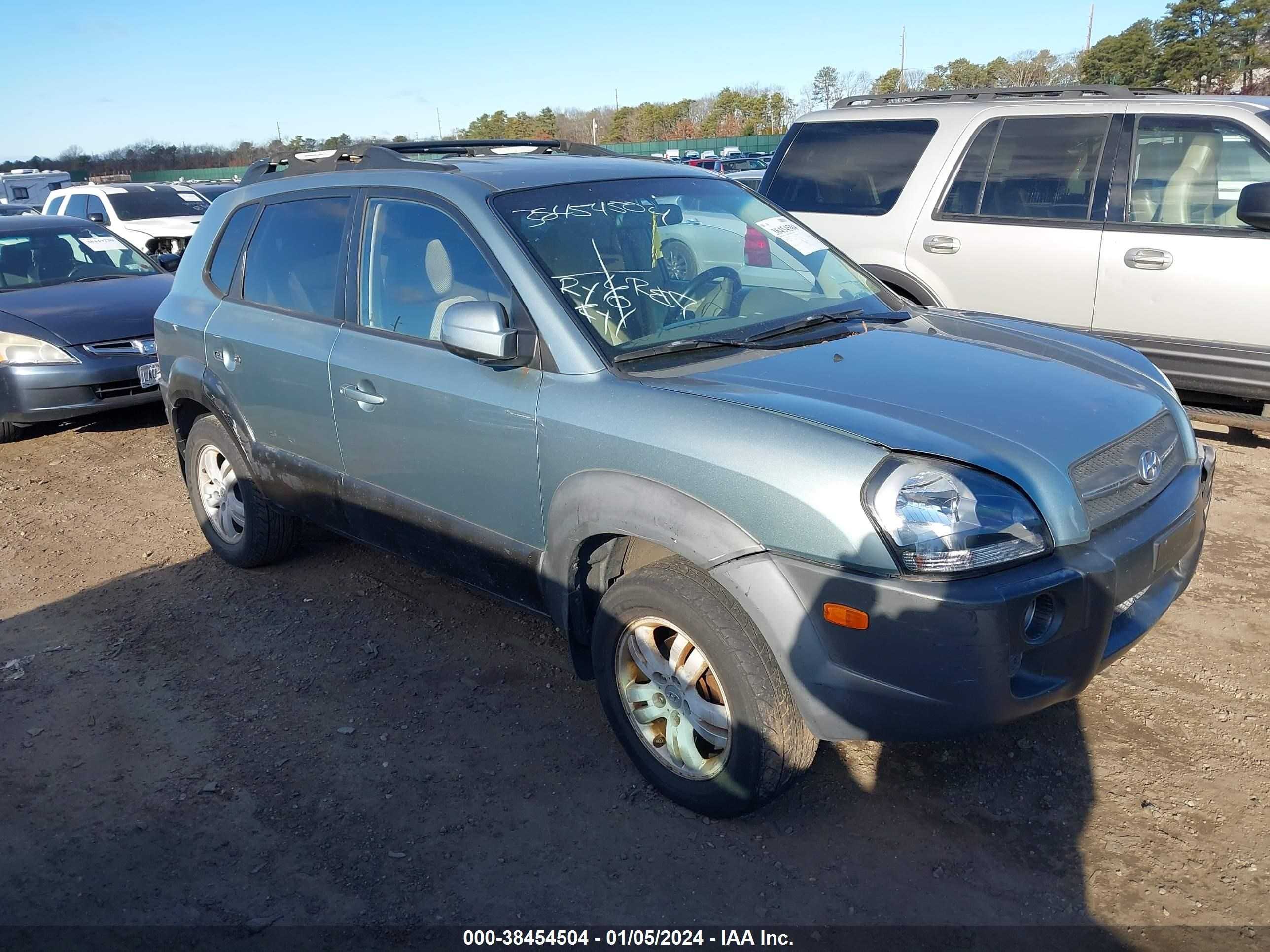 HYUNDAI TUCSON 2006 km8jn12d16u272470