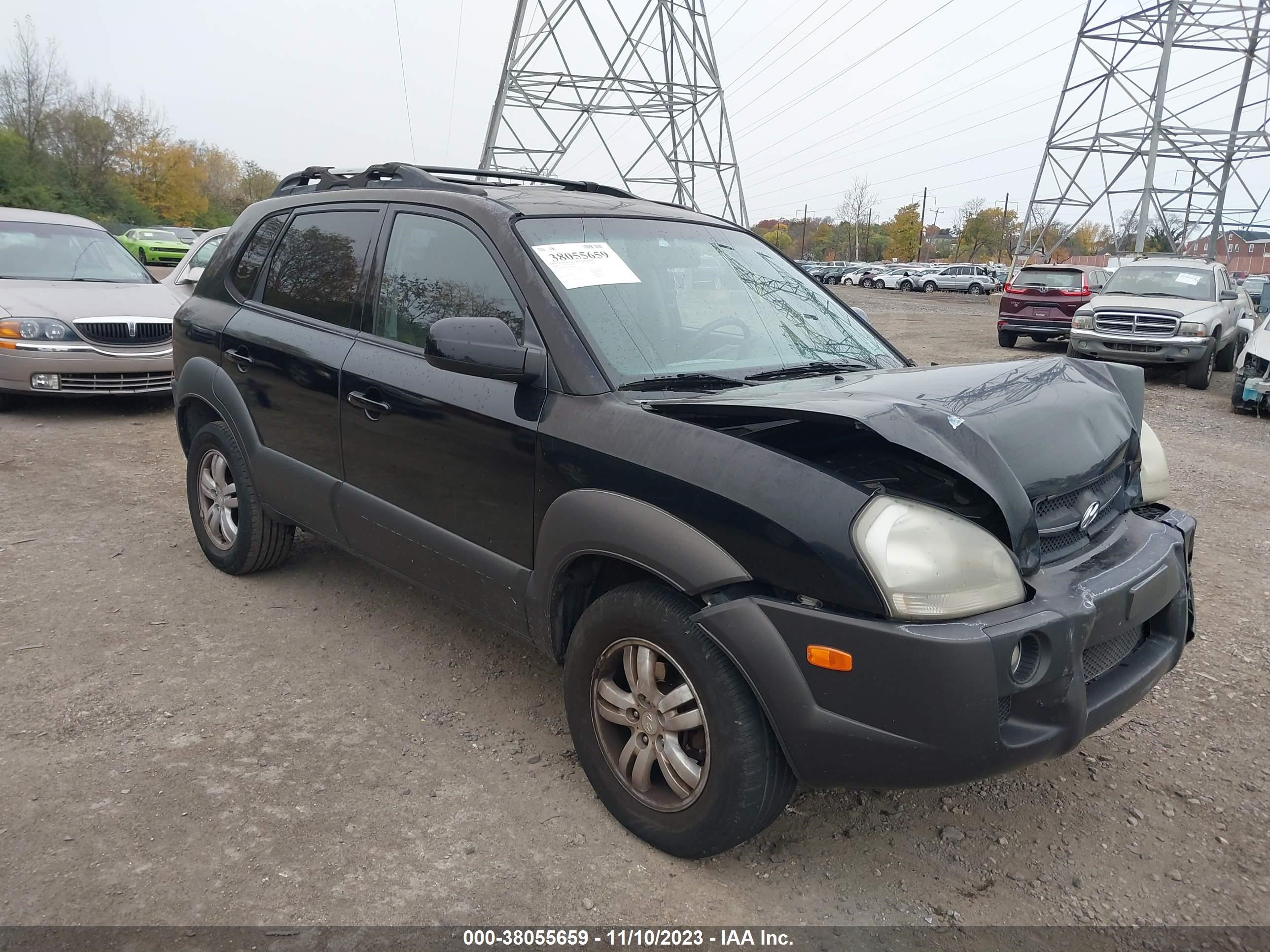 HYUNDAI TUCSON 2006 km8jn12d16u290015