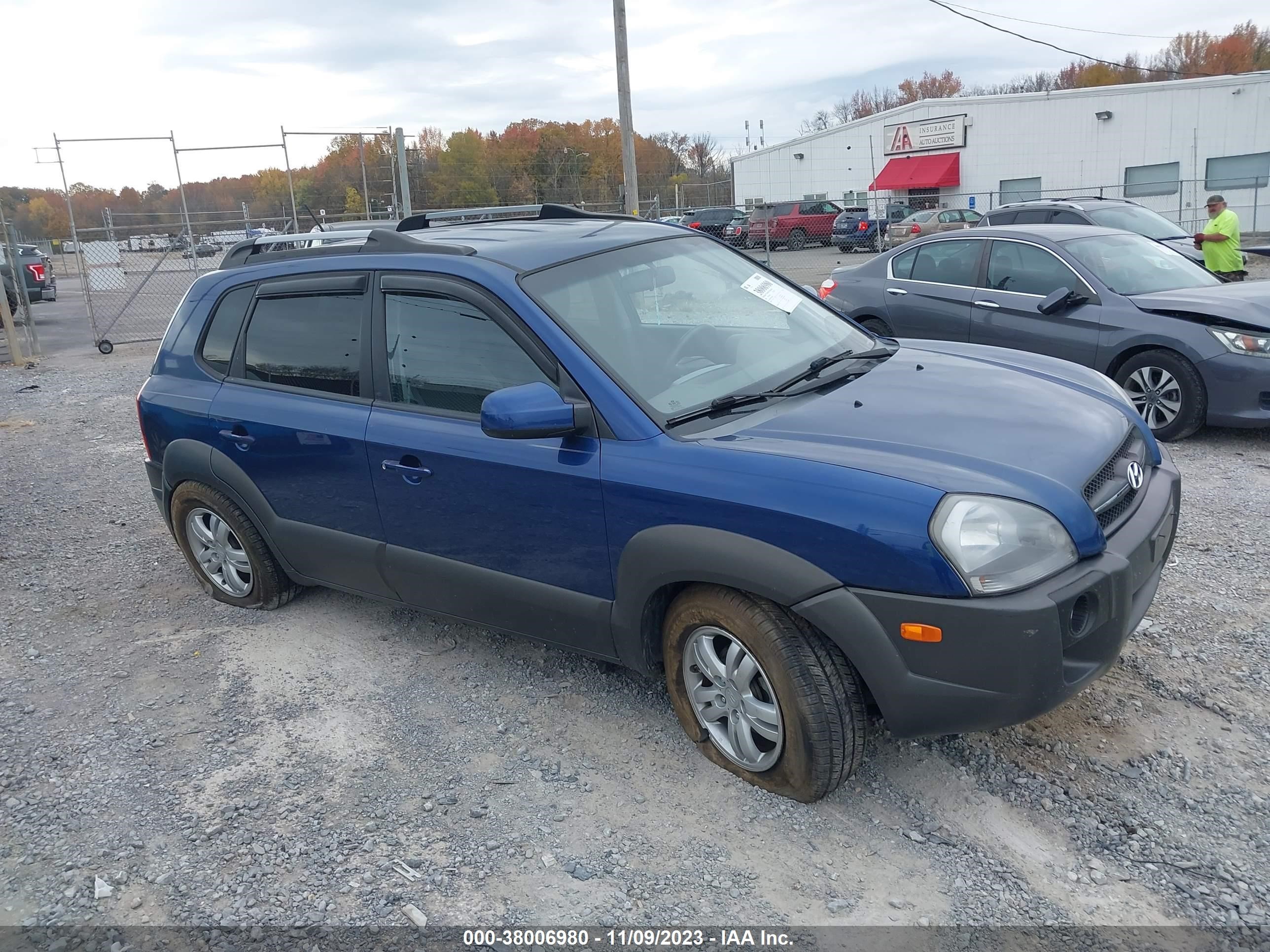 HYUNDAI TUCSON 2008 km8jn12d18u894666