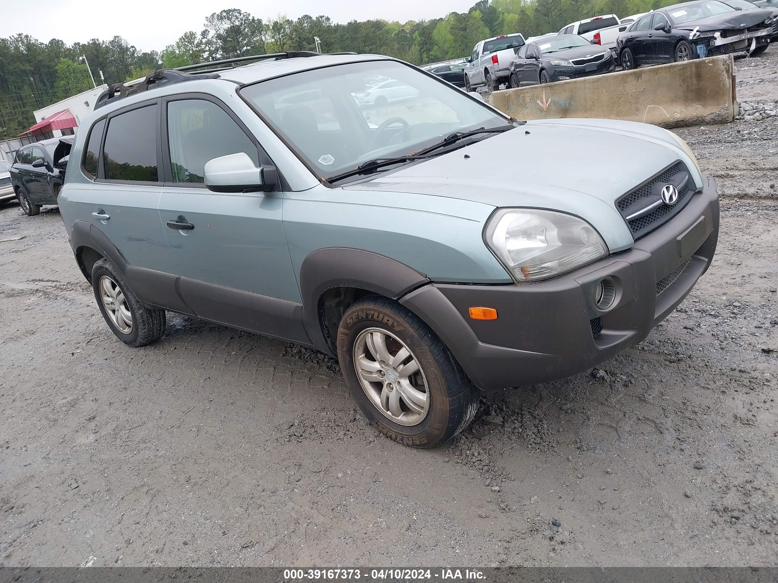 HYUNDAI TUCSON 2006 km8jn12d26u440939