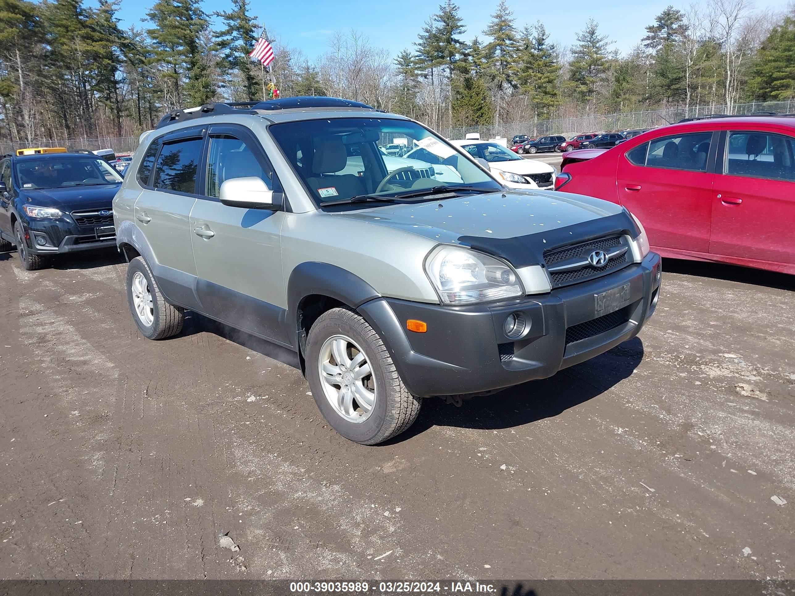 HYUNDAI TUCSON 2008 km8jn12d28u863930