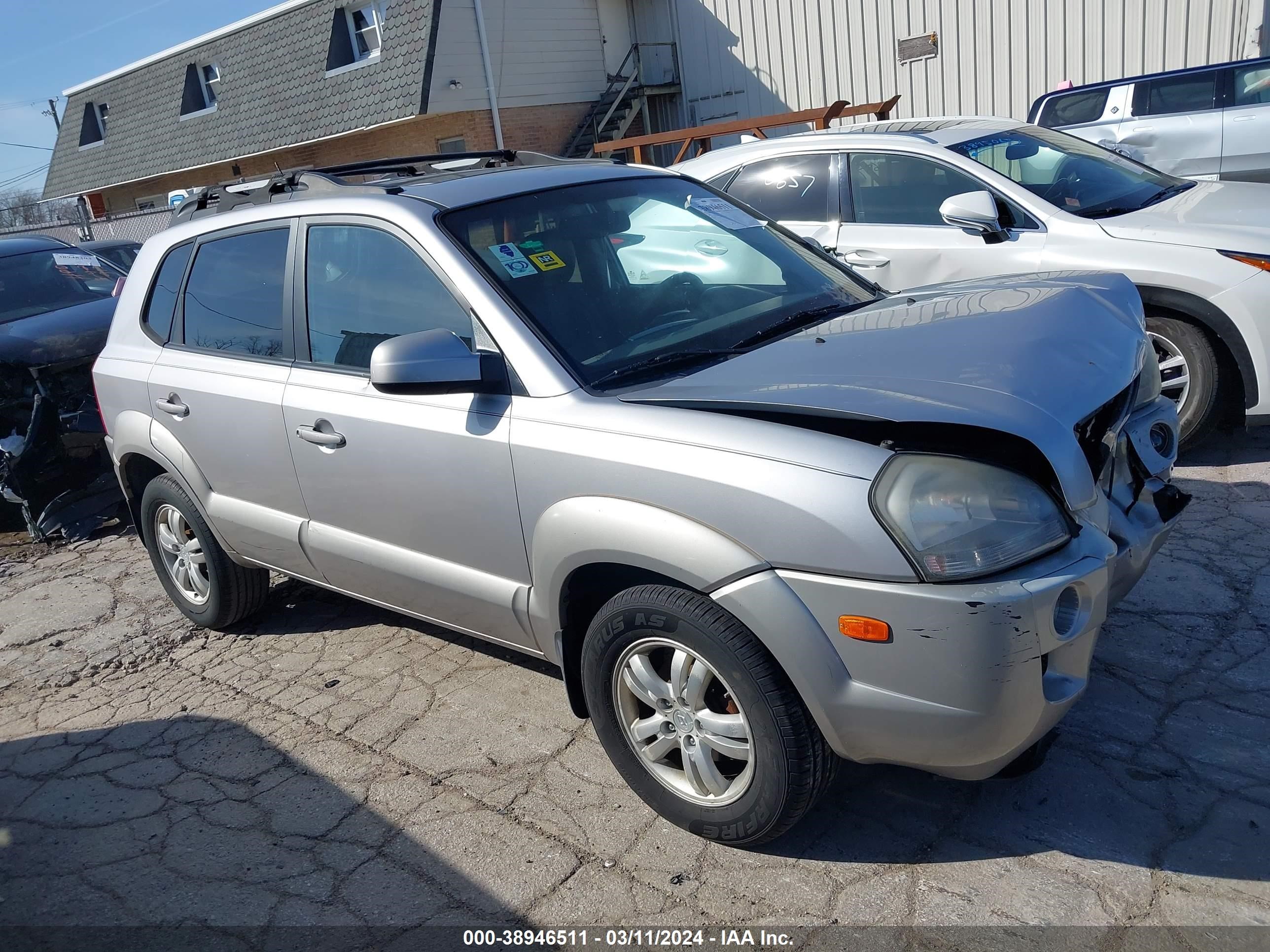 HYUNDAI TUCSON 2006 km8jn12d36u331485