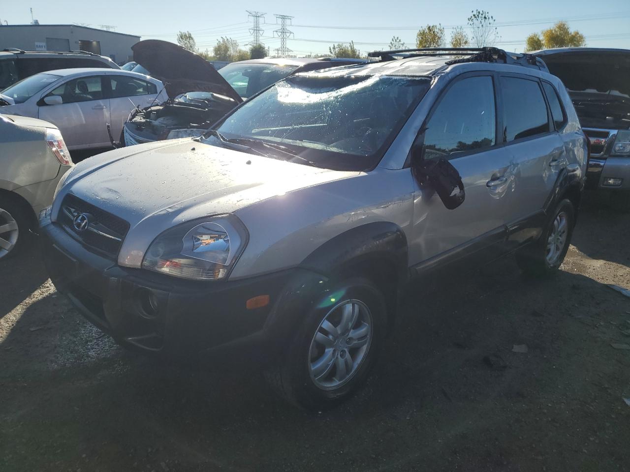 HYUNDAI TUCSON 2006 km8jn12d36u348772