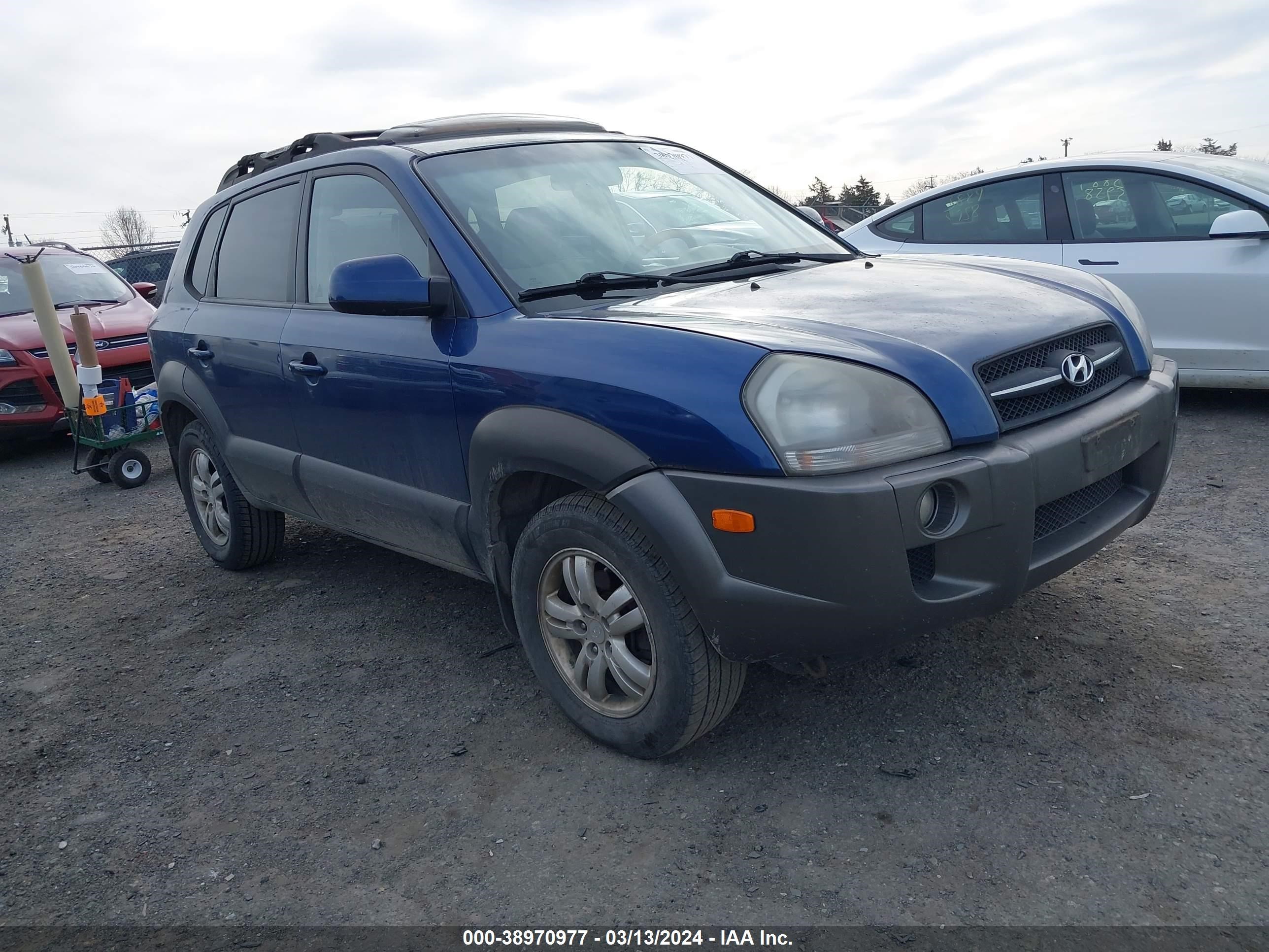 HYUNDAI TUCSON 2006 km8jn12d36u408114