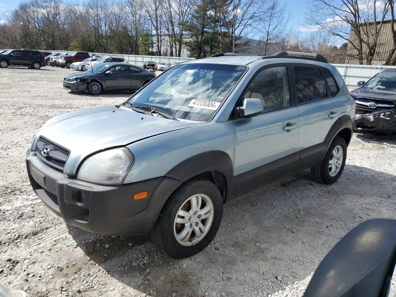 HYUNDAI TUCSON 2007 km8jn12d37u493800