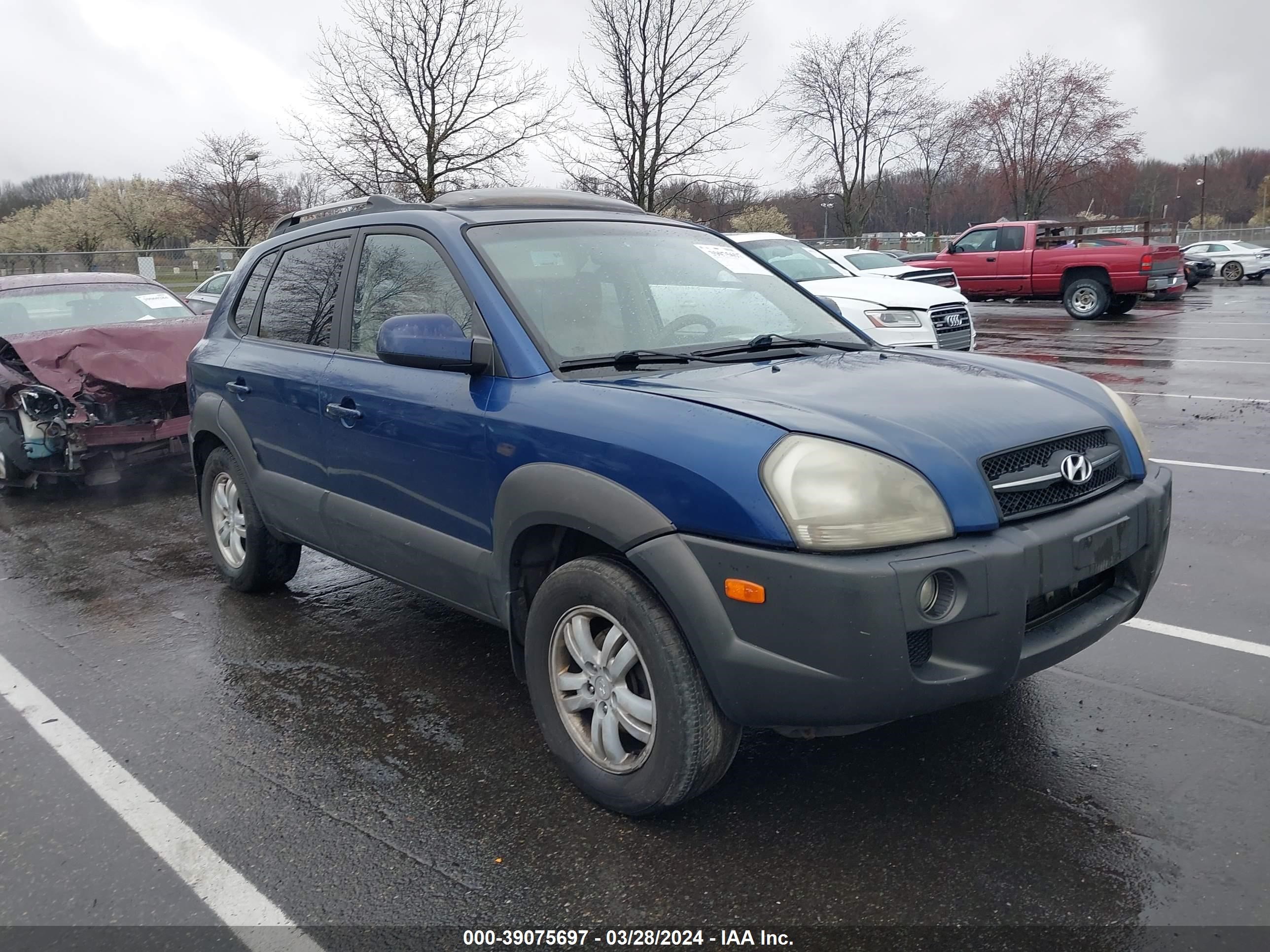 HYUNDAI TUCSON 2007 km8jn12d37u506173