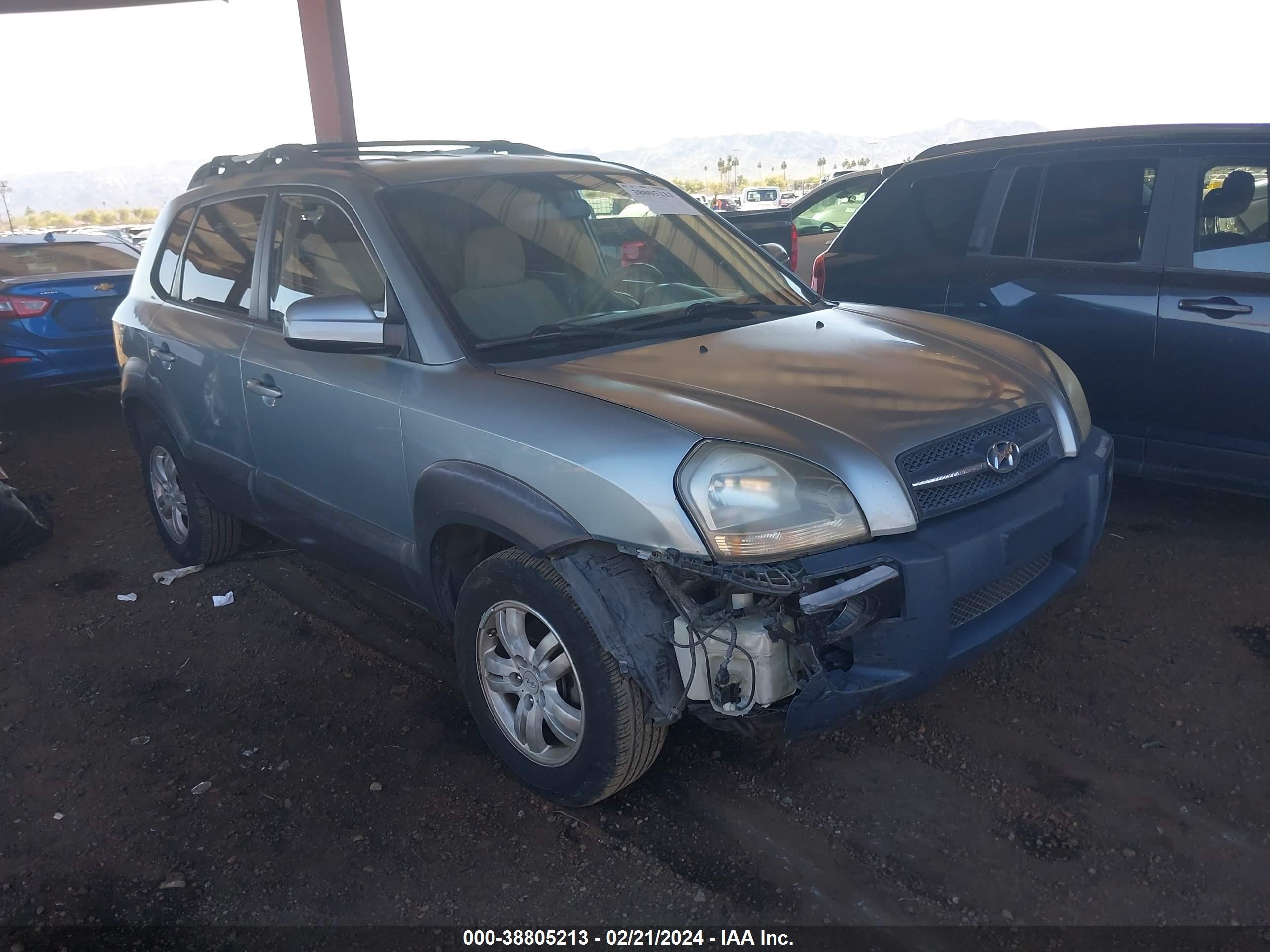 HYUNDAI TUCSON 2006 km8jn12d46u344634