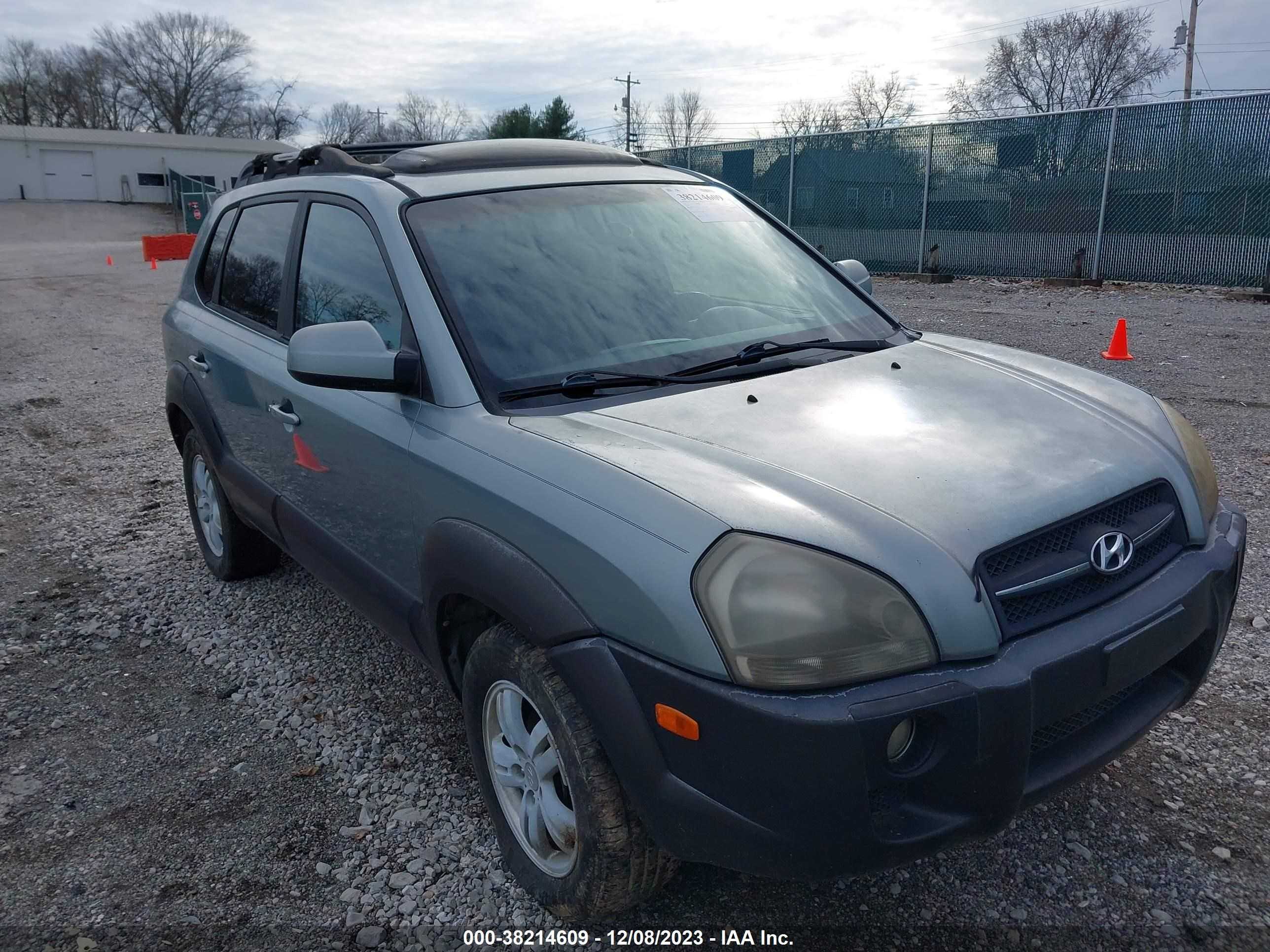 HYUNDAI TUCSON 2006 km8jn12d46u366438