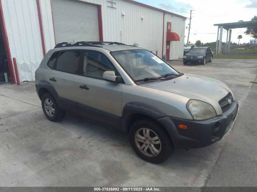 HYUNDAI TUCSON 2006 km8jn12d46u395874