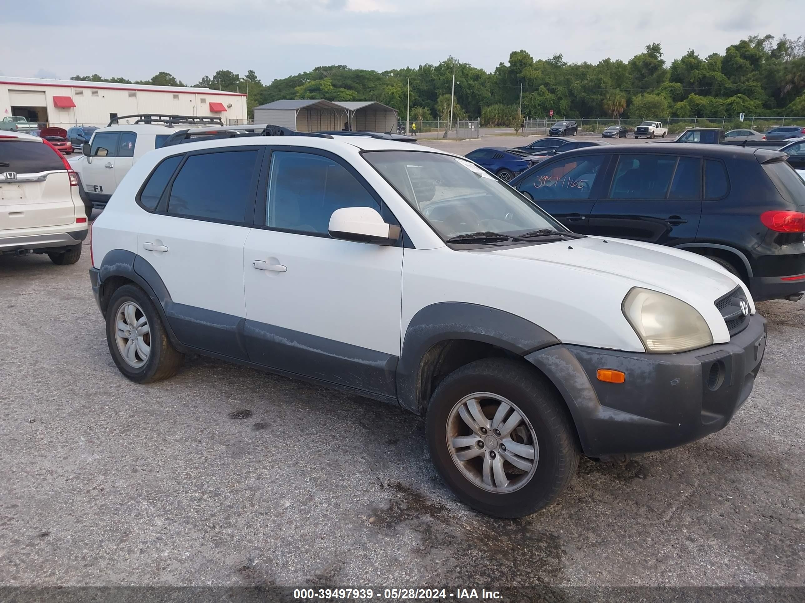 HYUNDAI TUCSON 2007 km8jn12d47u631831